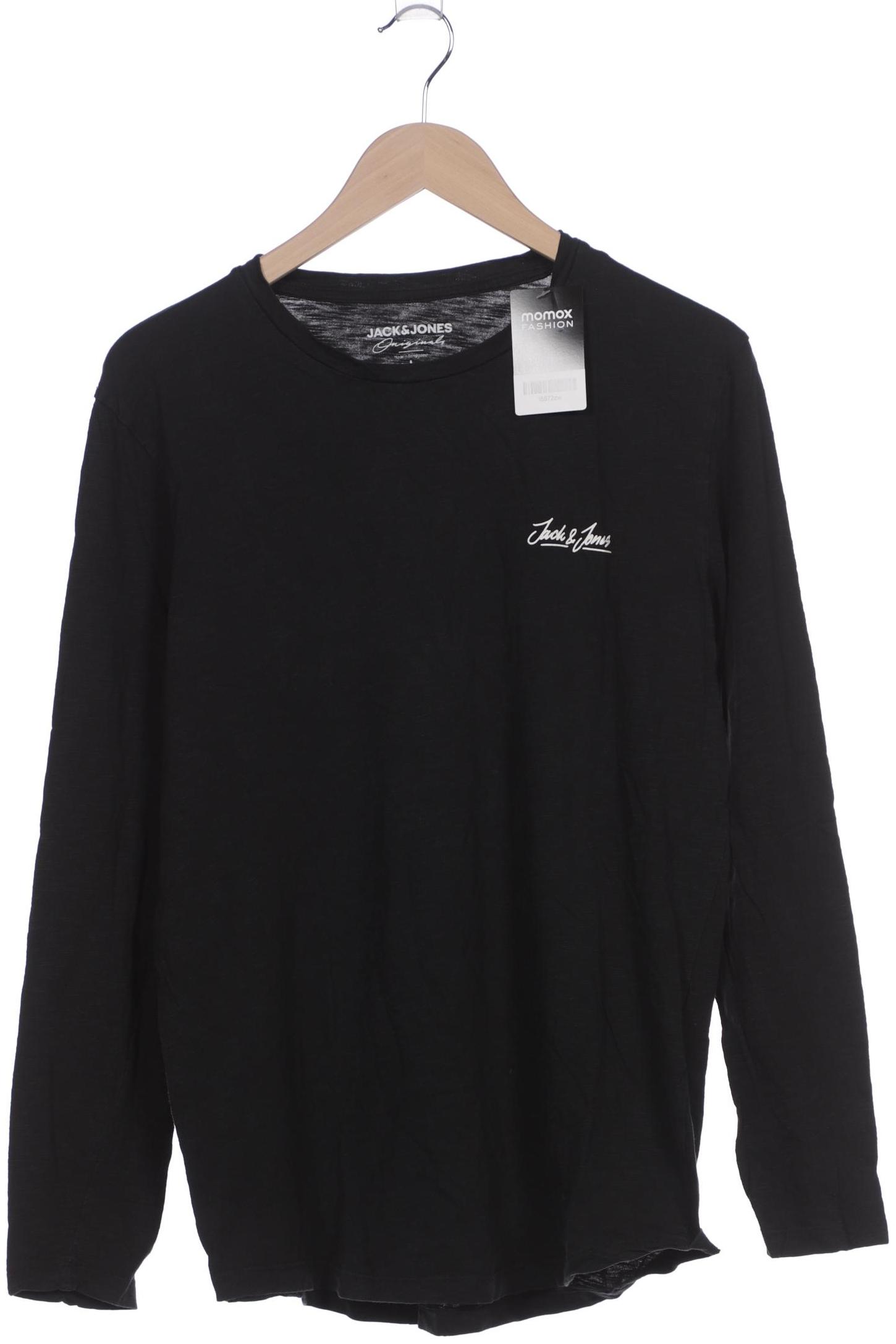 

Jack & Jones Herren Langarmshirt, schwarz, Gr. 52