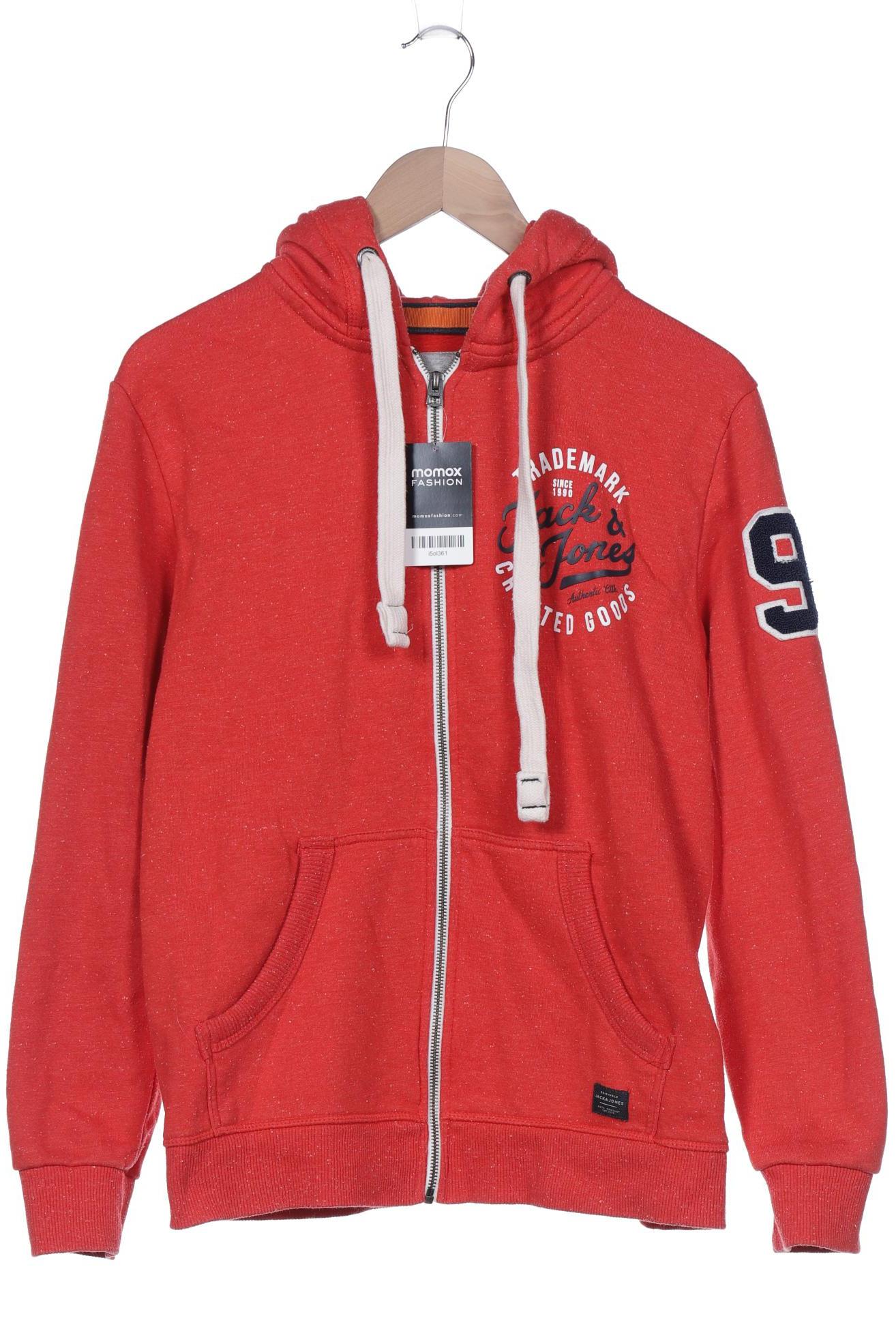 

Jack & Jones Herren Kapuzenpullover, rot, Gr. 48