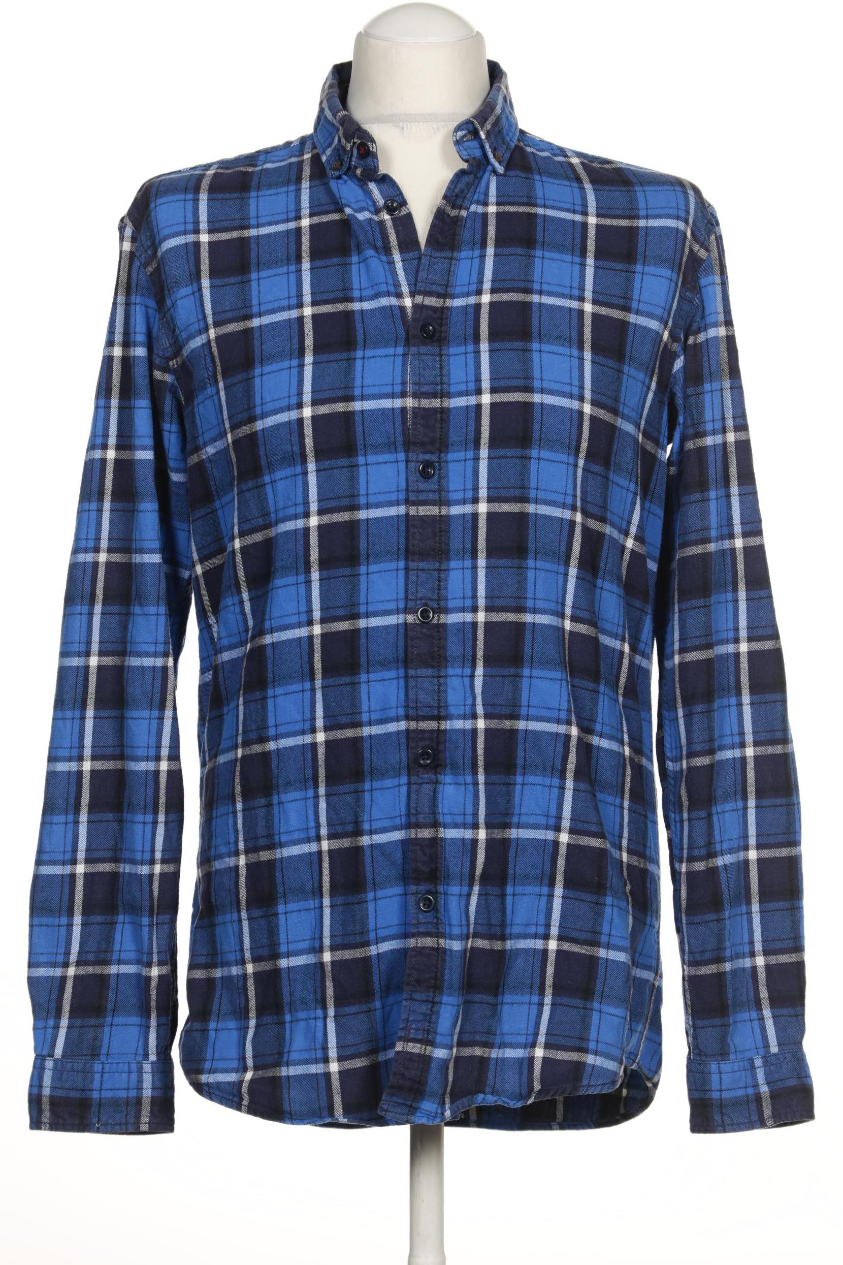

Jack & Jones Herren Hemd, blau, Gr. 48