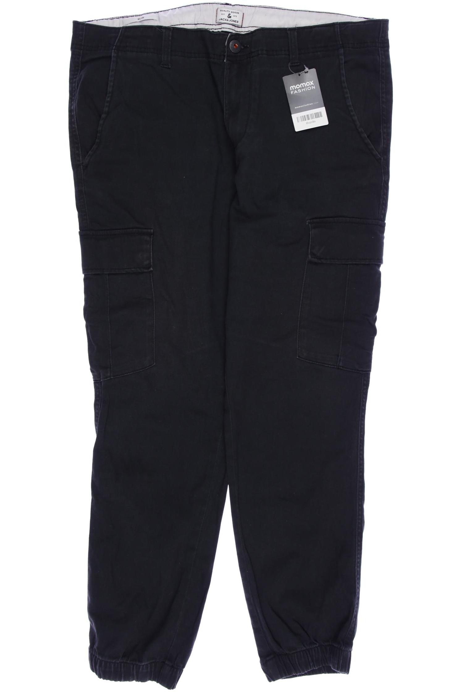 

Jack & Jones Herren Stoffhose, schwarz, Gr. 36