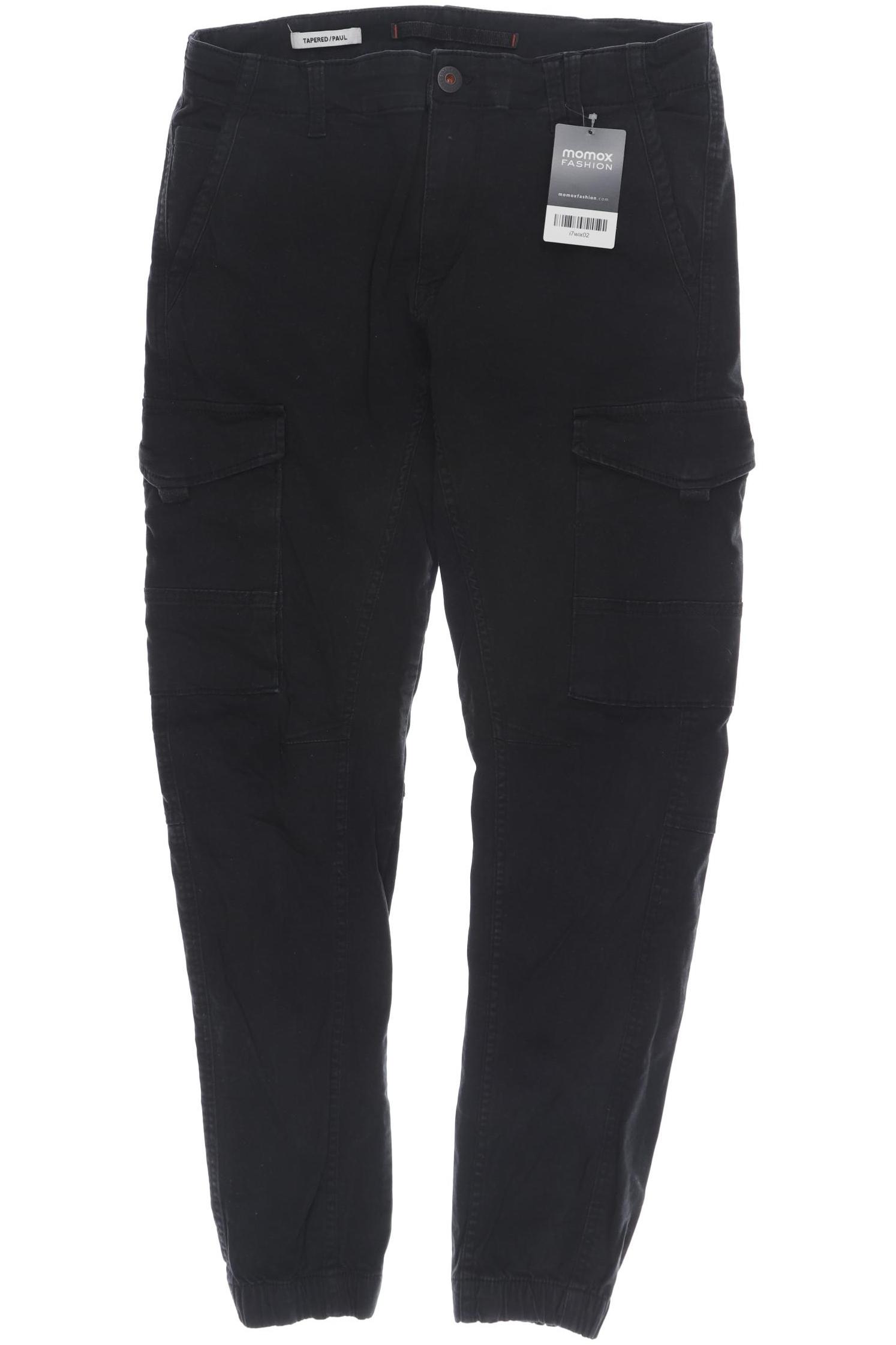 

JACK & JONES Herren Stoffhose, schwarz
