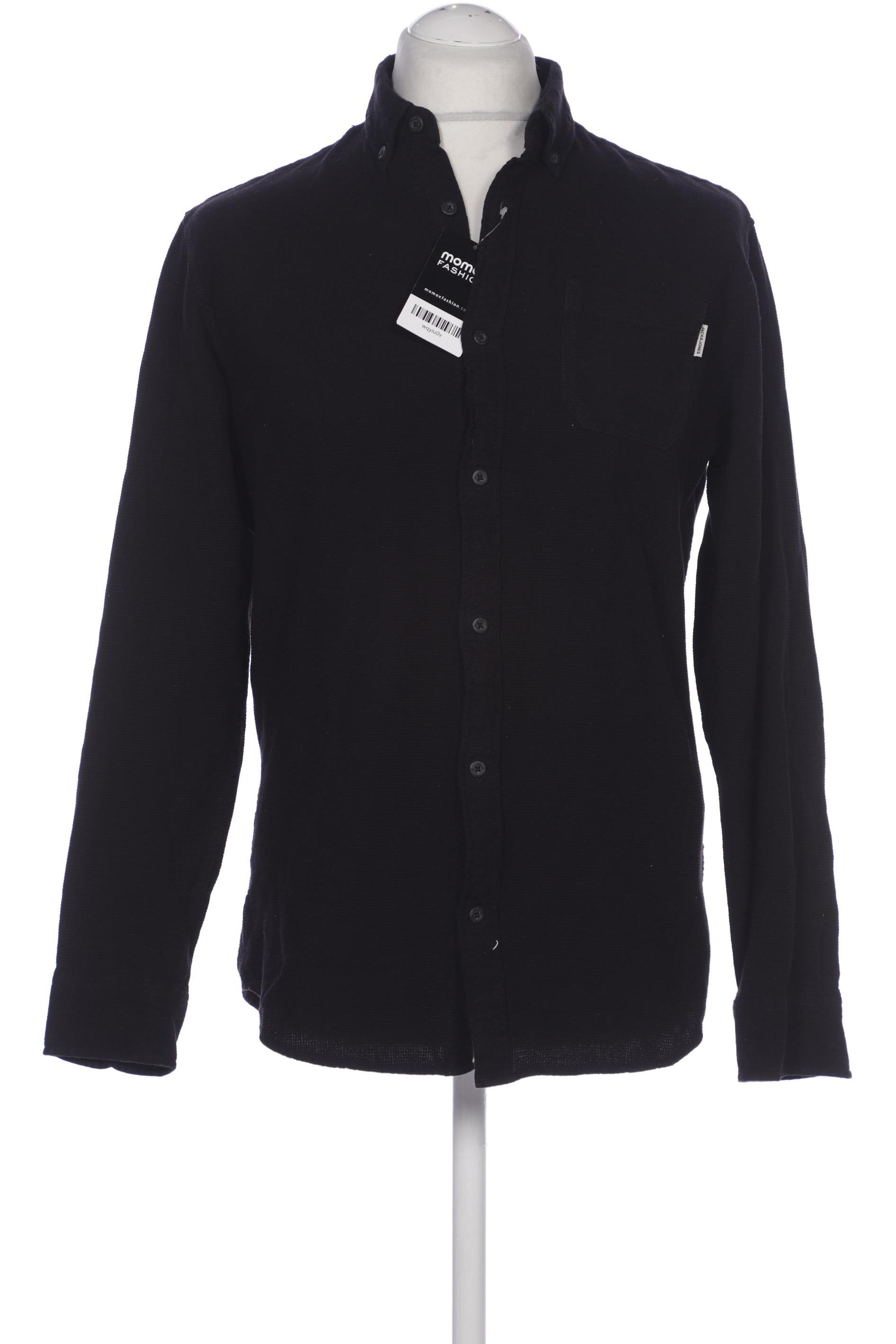 

Jack & Jones Herren Hemd, schwarz, Gr. 52