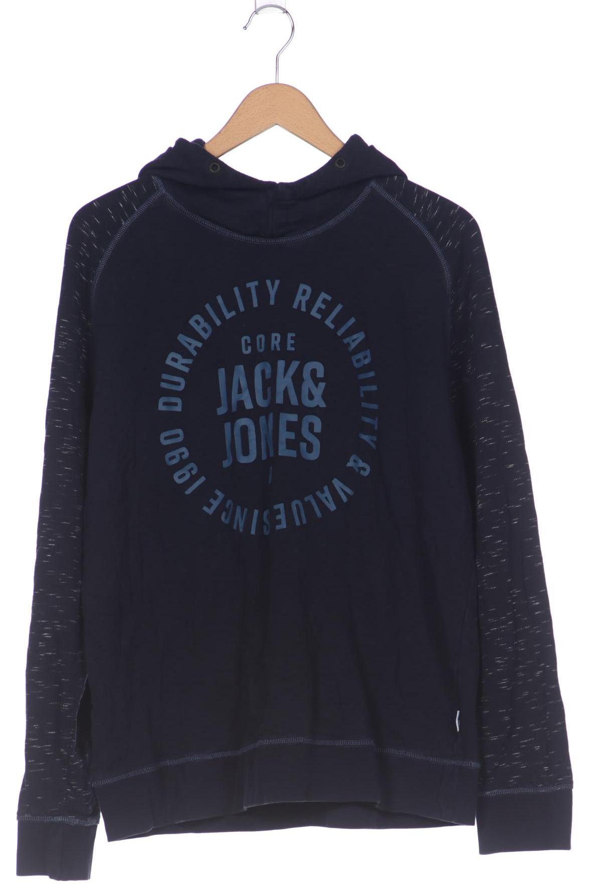 

Jack & Jones Herren Kapuzenpullover, marineblau, Gr. 56
