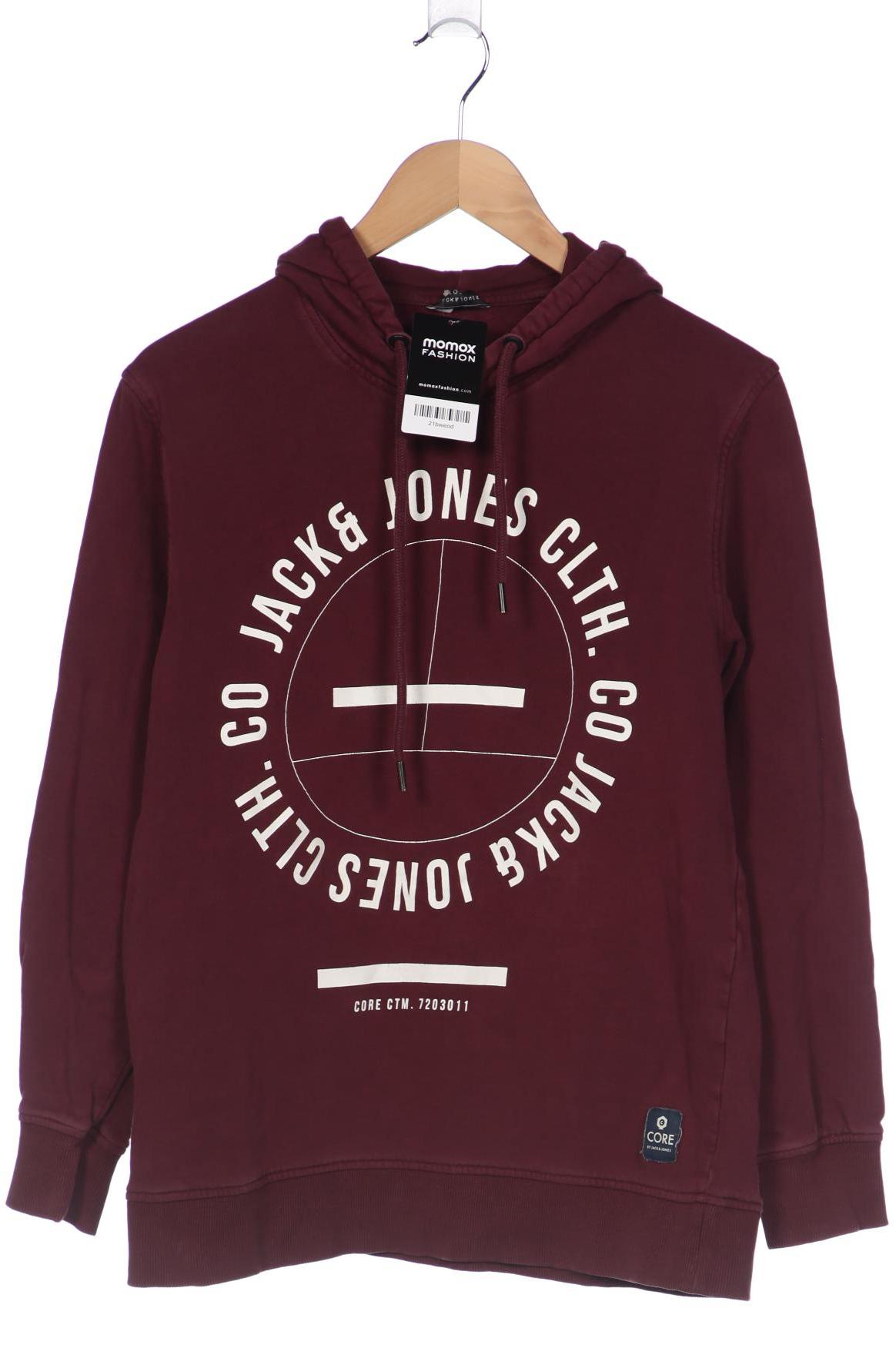 

Jack & Jones Herren Kapuzenpullover, bordeaux, Gr. 52