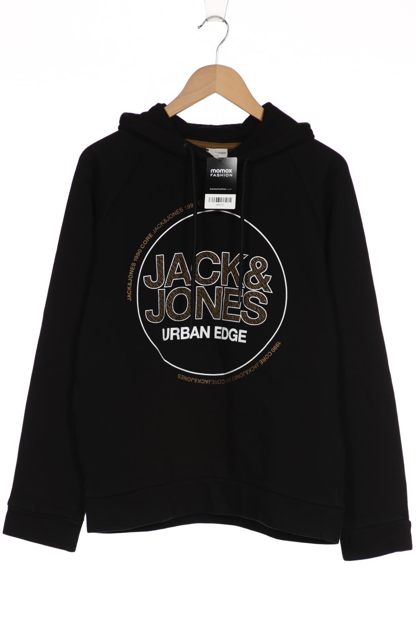 

JACK & JONES Herren Kapuzenpullover, schwarz