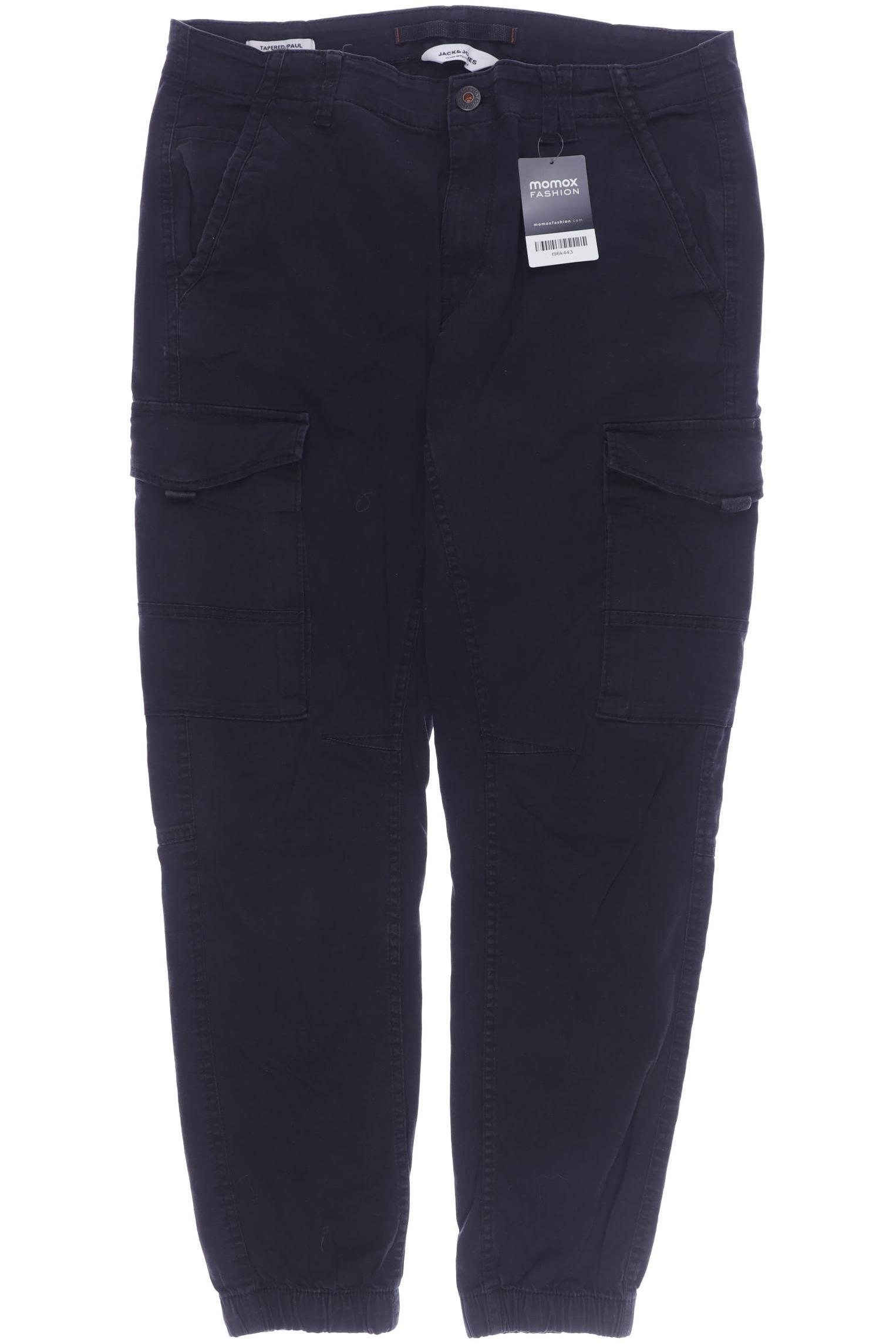 

Jack & Jones Herren Stoffhose, schwarz, Gr. 34