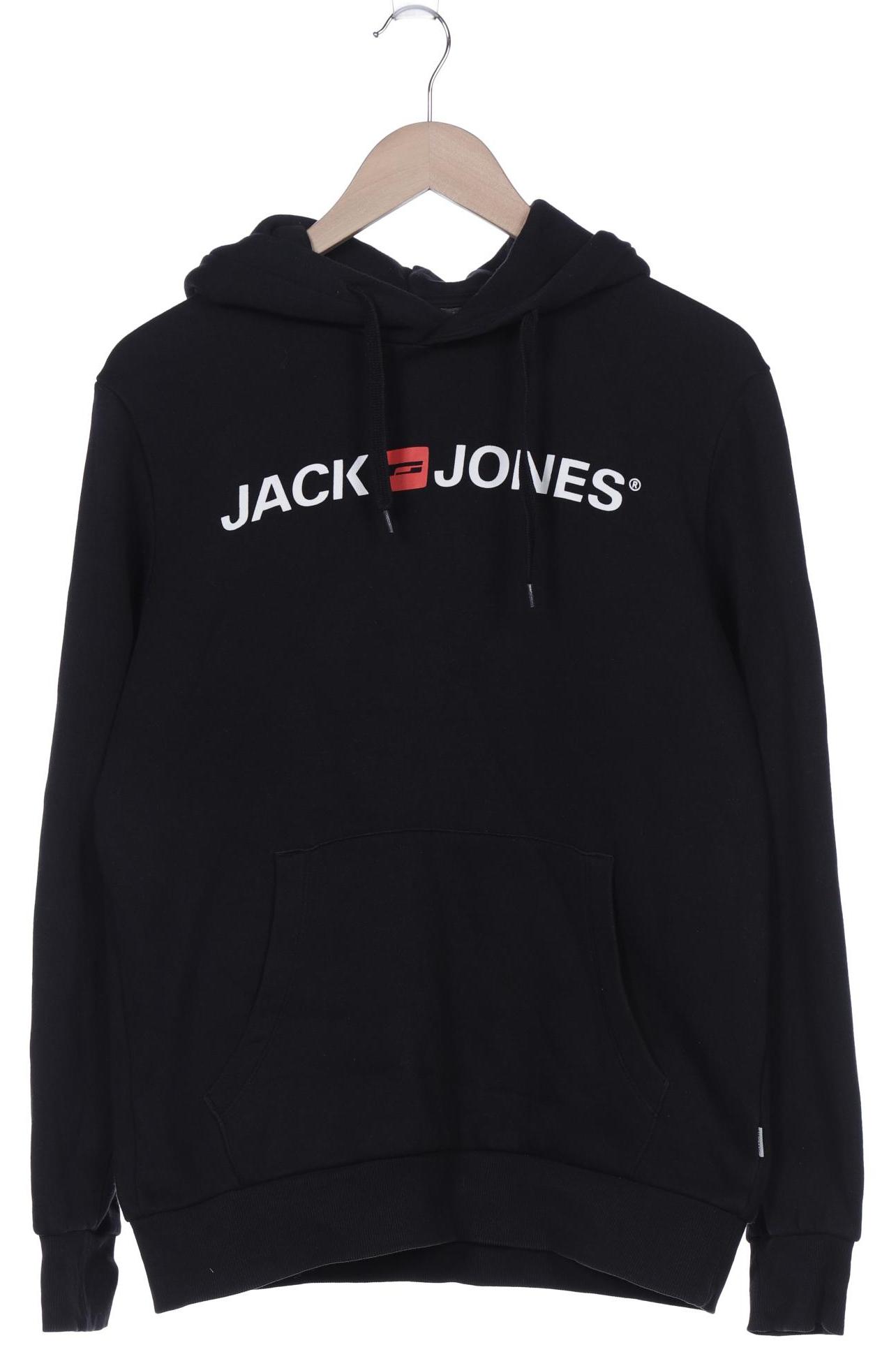 

Jack & Jones Herren Kapuzenpullover, schwarz, Gr. 48