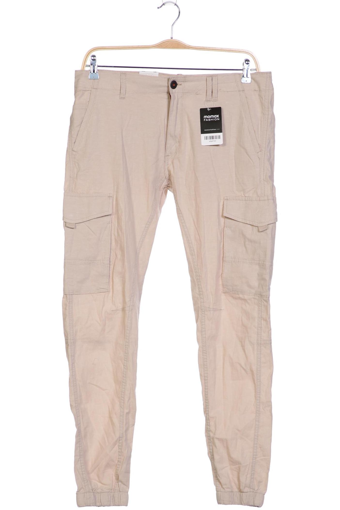 

JACK & JONES Herren Stoffhose, beige