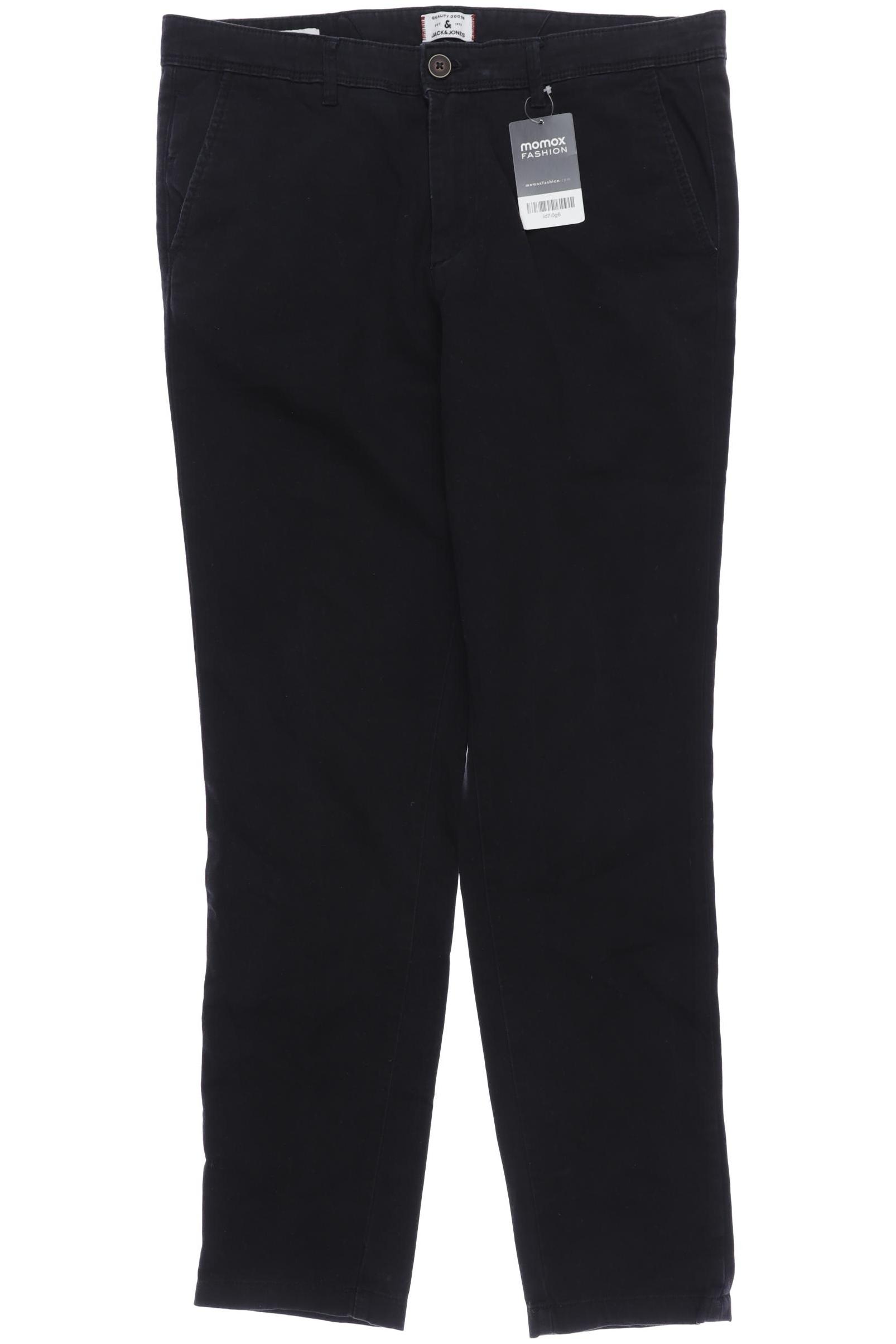 

Jack & Jones Herren Stoffhose, schwarz, Gr. 34