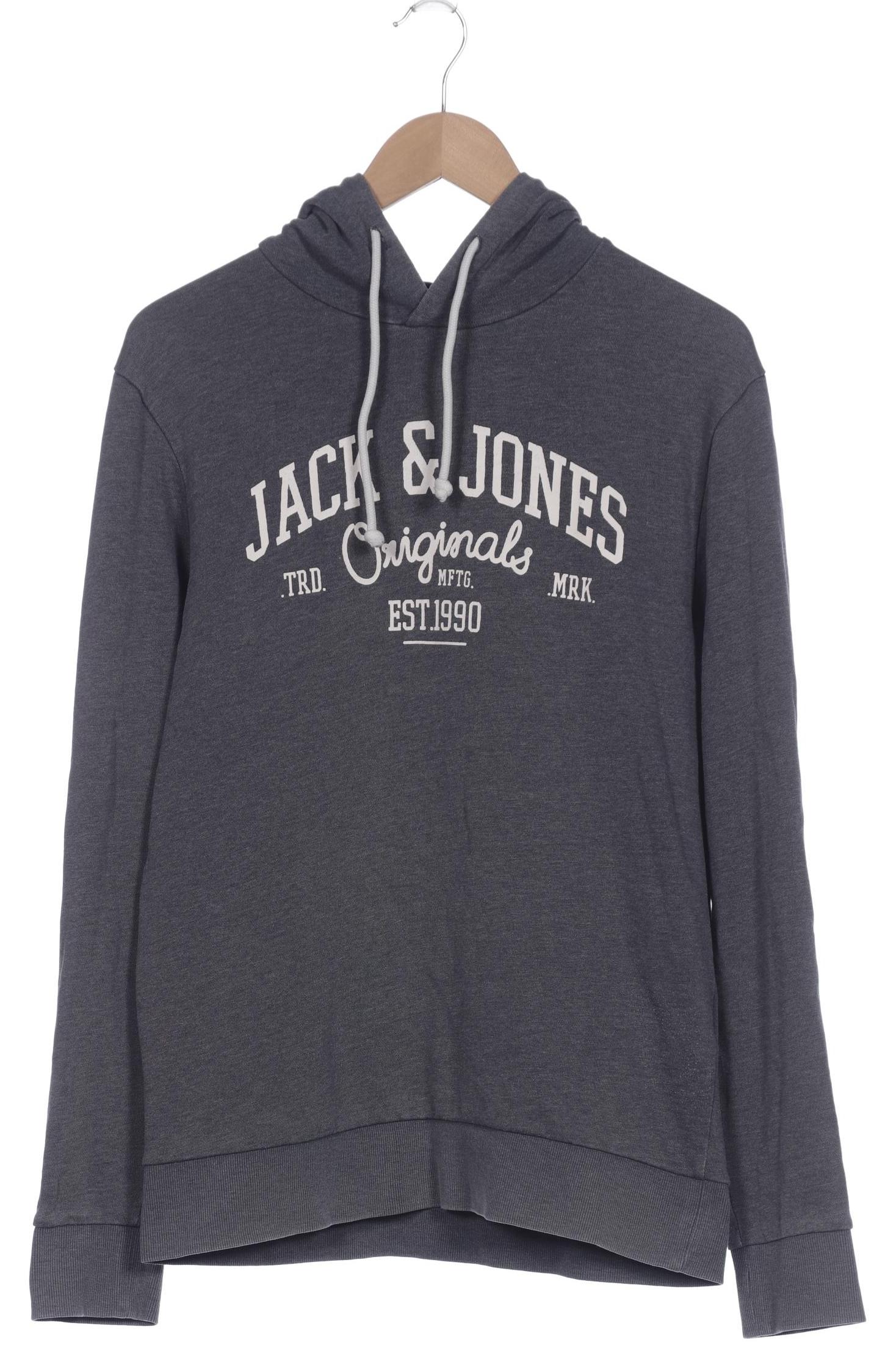 

Jack & Jones Herren Kapuzenpullover, grau, Gr. 48