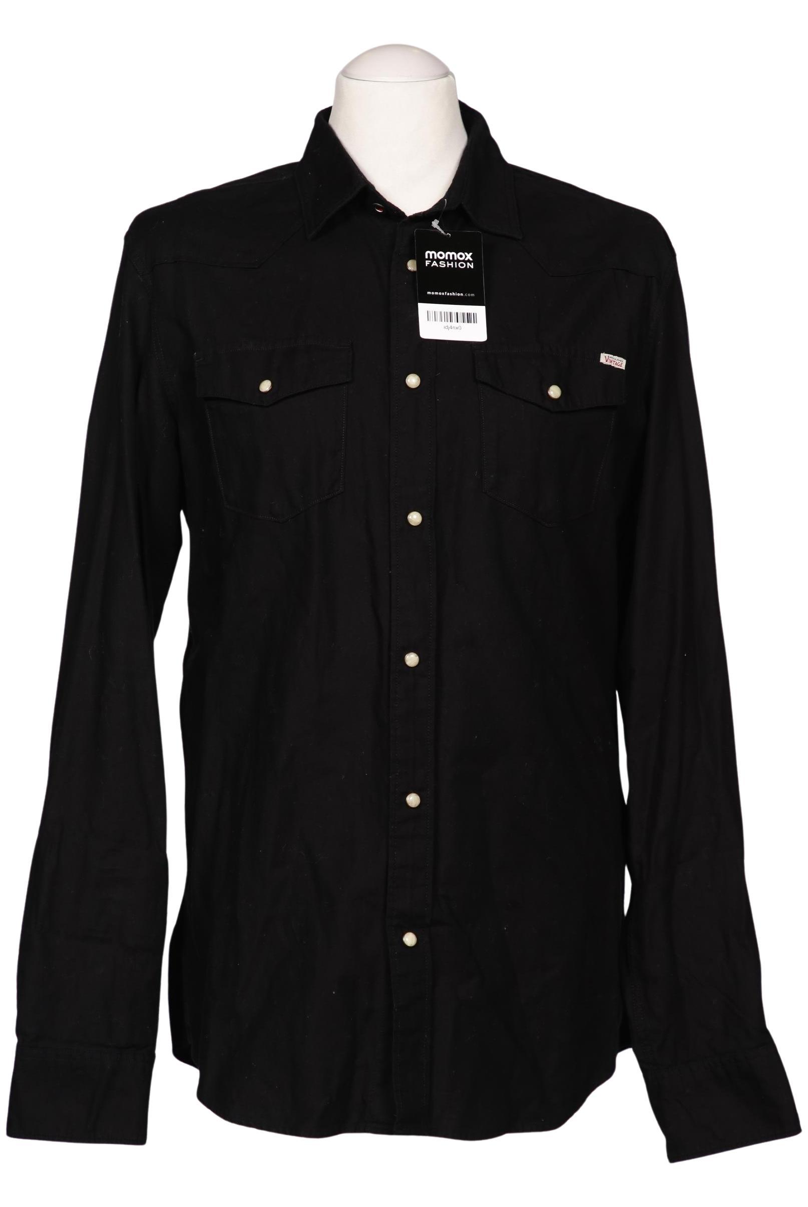 

Jack & Jones Herren Hemd, schwarz, Gr. 52
