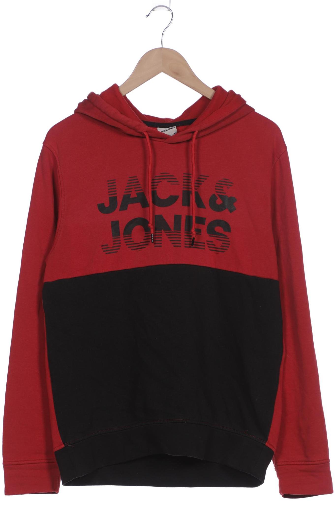 

Jack & Jones Herren Kapuzenpullover, rot, Gr. 52