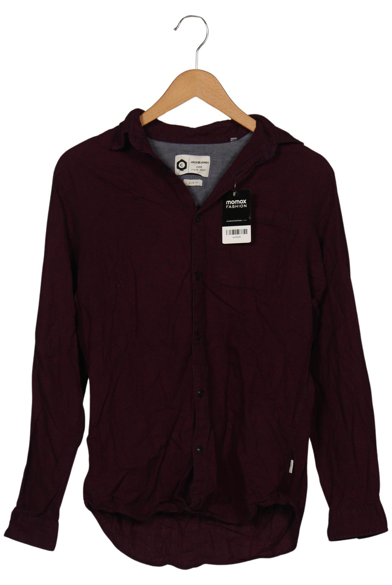 

Jack & Jones Herren Hemd, bordeaux, Gr. 46