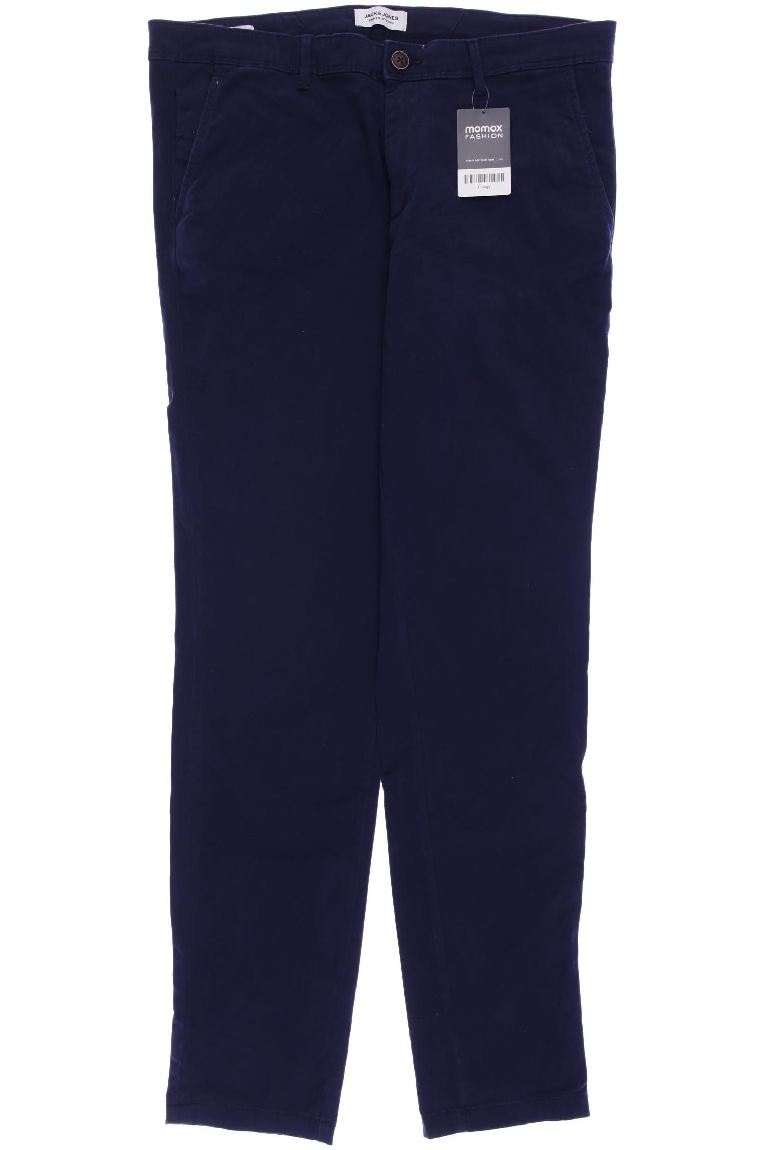 

JACK & JONES Herren Stoffhose, marineblau