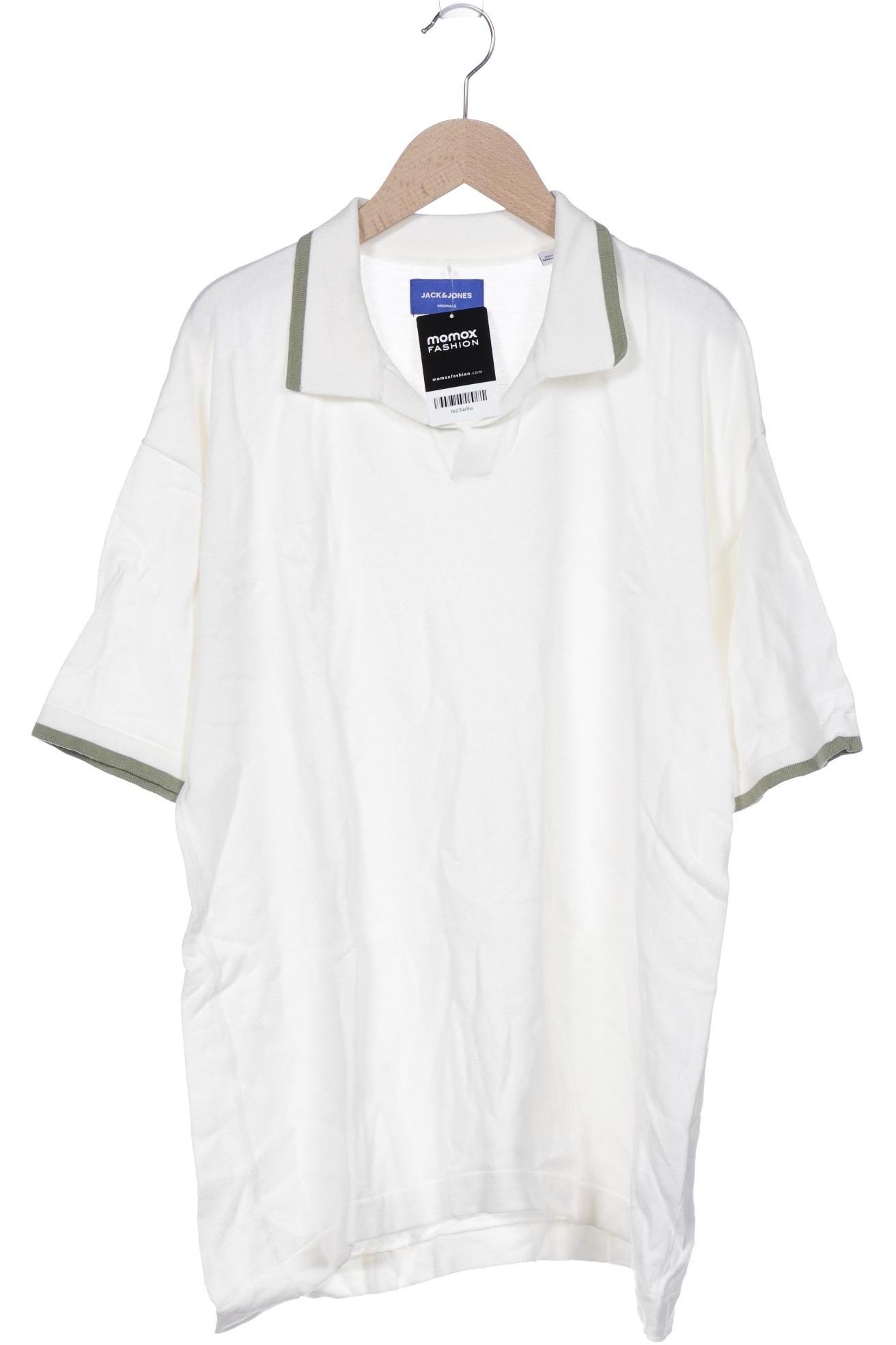 

Jack & Jones Herren Poloshirt, weiß, Gr. 52