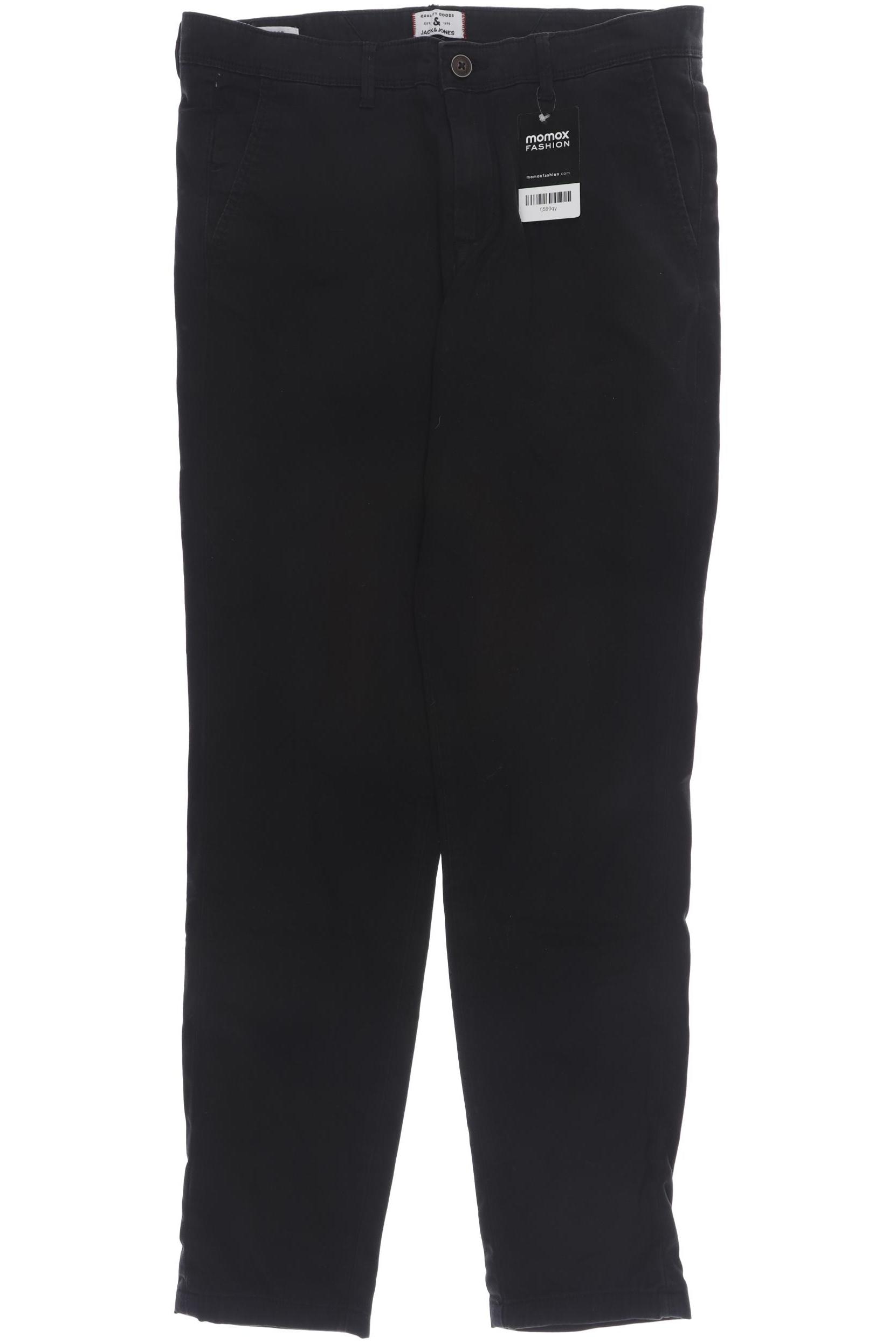 

Jack & Jones Herren Stoffhose, schwarz, Gr. 33
