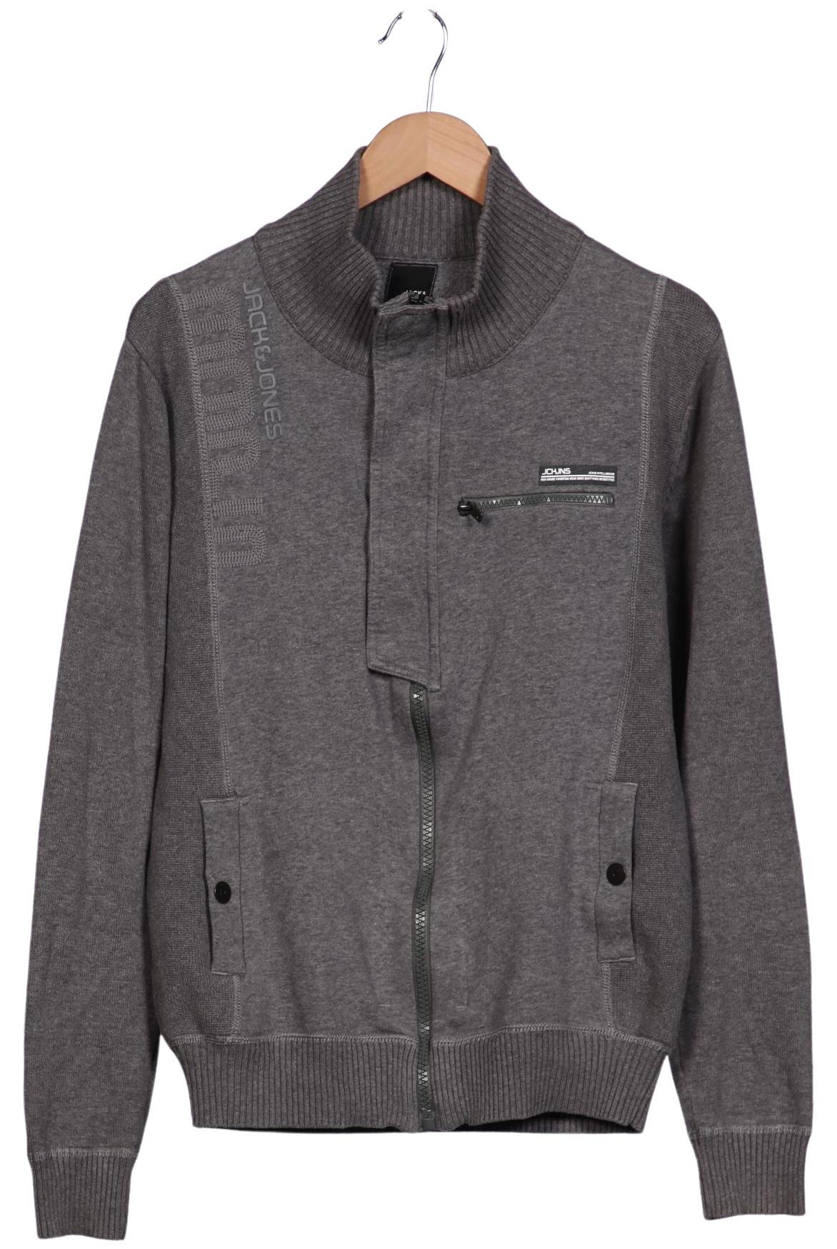 

Jack & Jones Herren Strickjacke, grau, Gr. 48