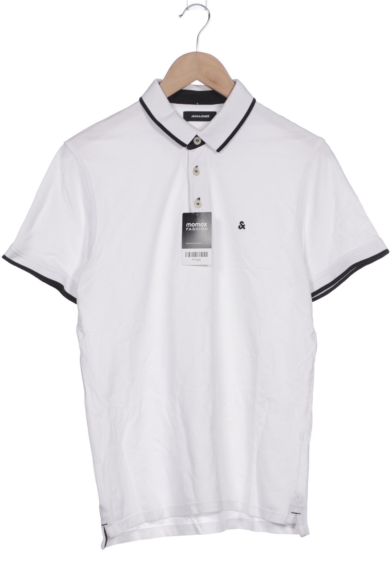 

Jack & Jones Herren Poloshirt, weiß, Gr. 48