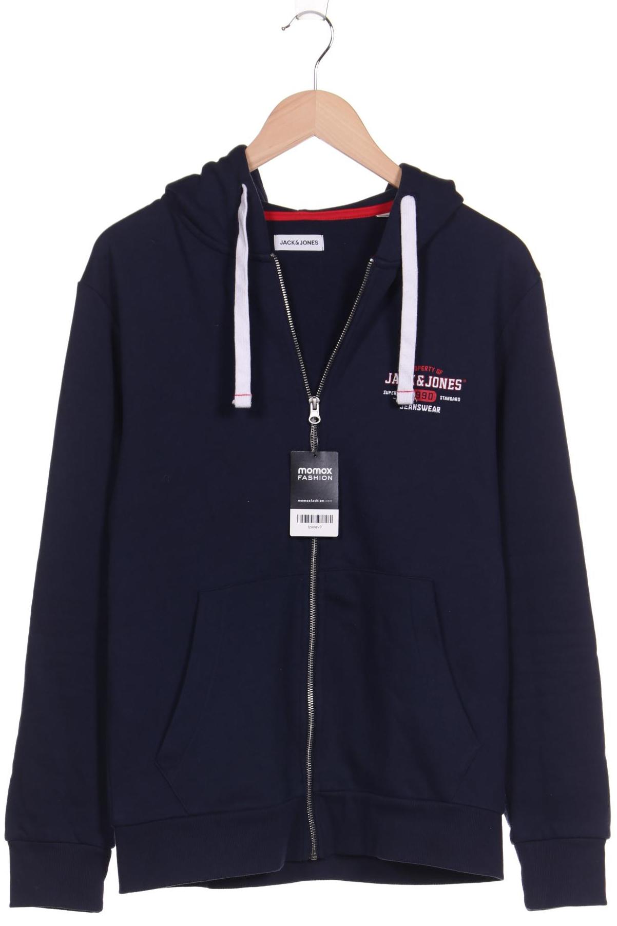 

Jack & Jones Herren Kapuzenpullover, marineblau, Gr. 52