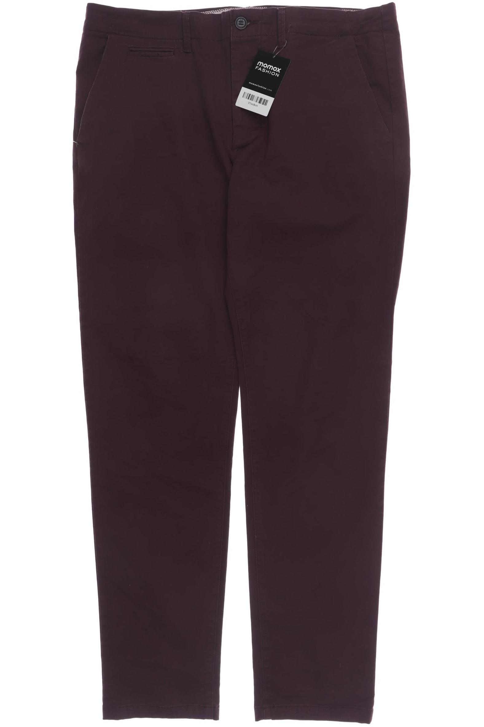 

JACK & JONES Herren Stoffhose, bordeaux