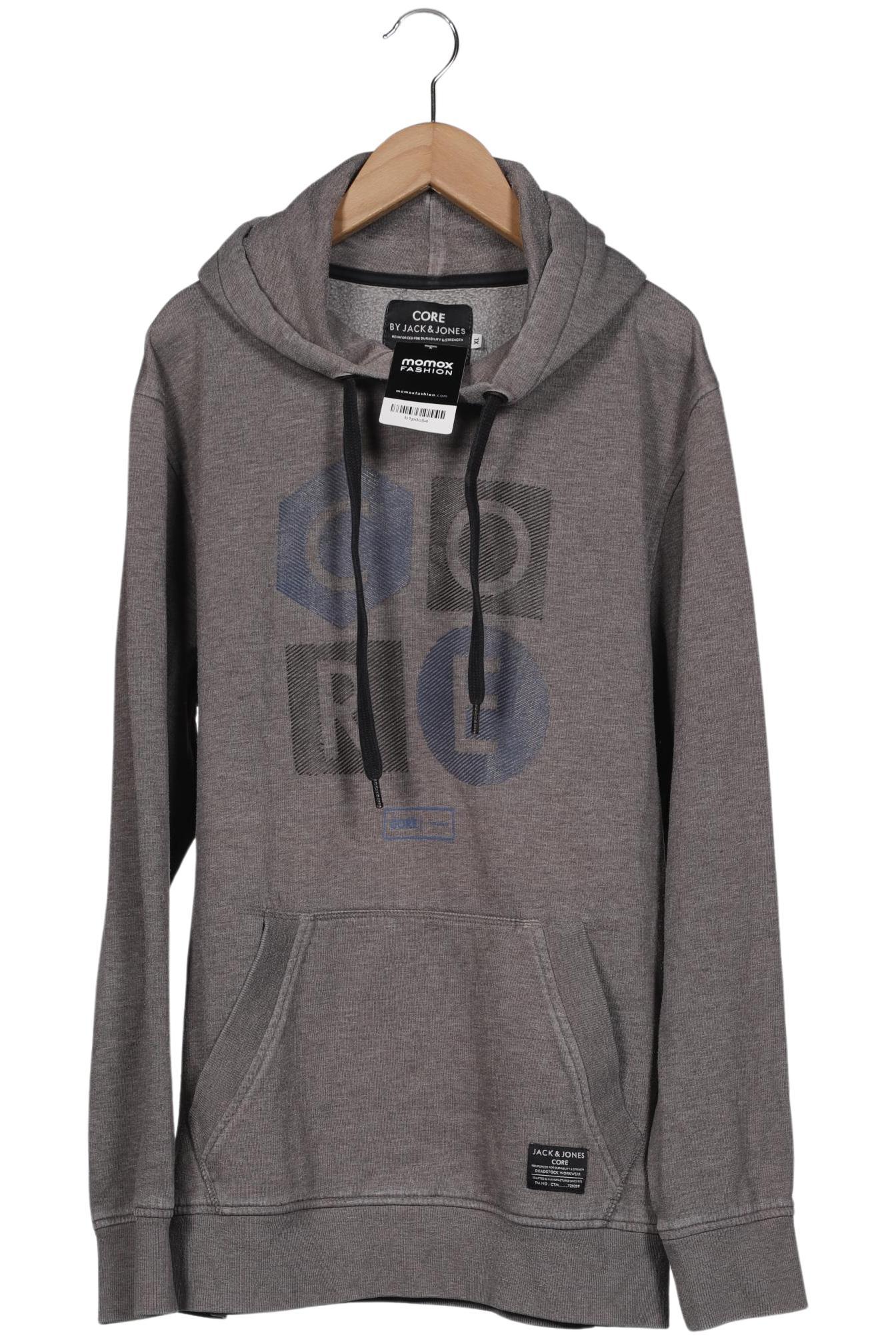 

Jack & Jones Herren Kapuzenpullover, grau, Gr. 54