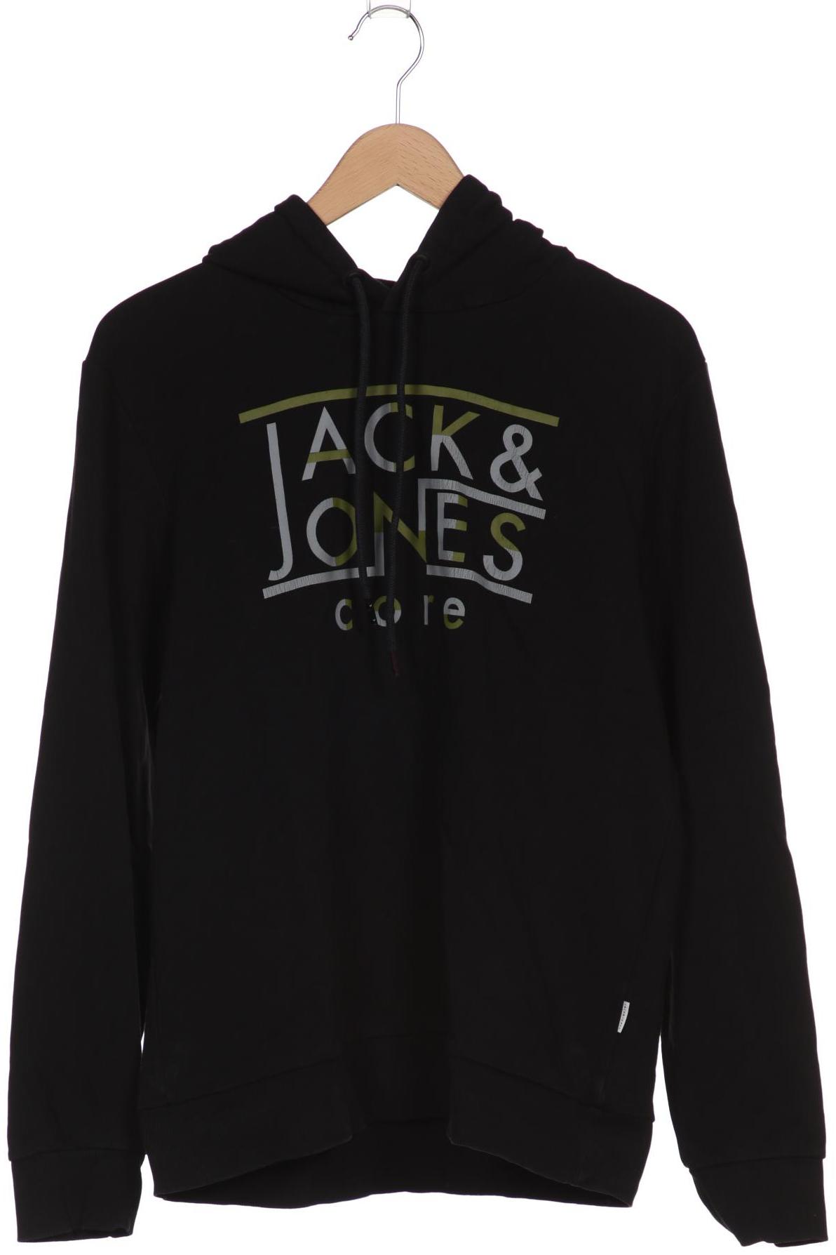 

Jack & Jones Herren Kapuzenpullover, schwarz, Gr. 48
