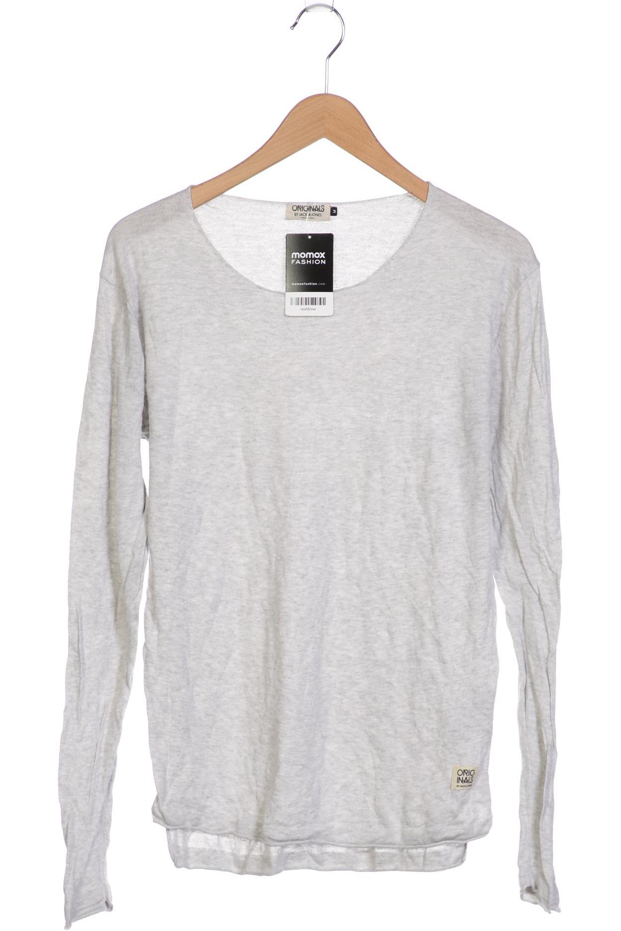 

JACK & JONES Herren Langarmshirt, grau