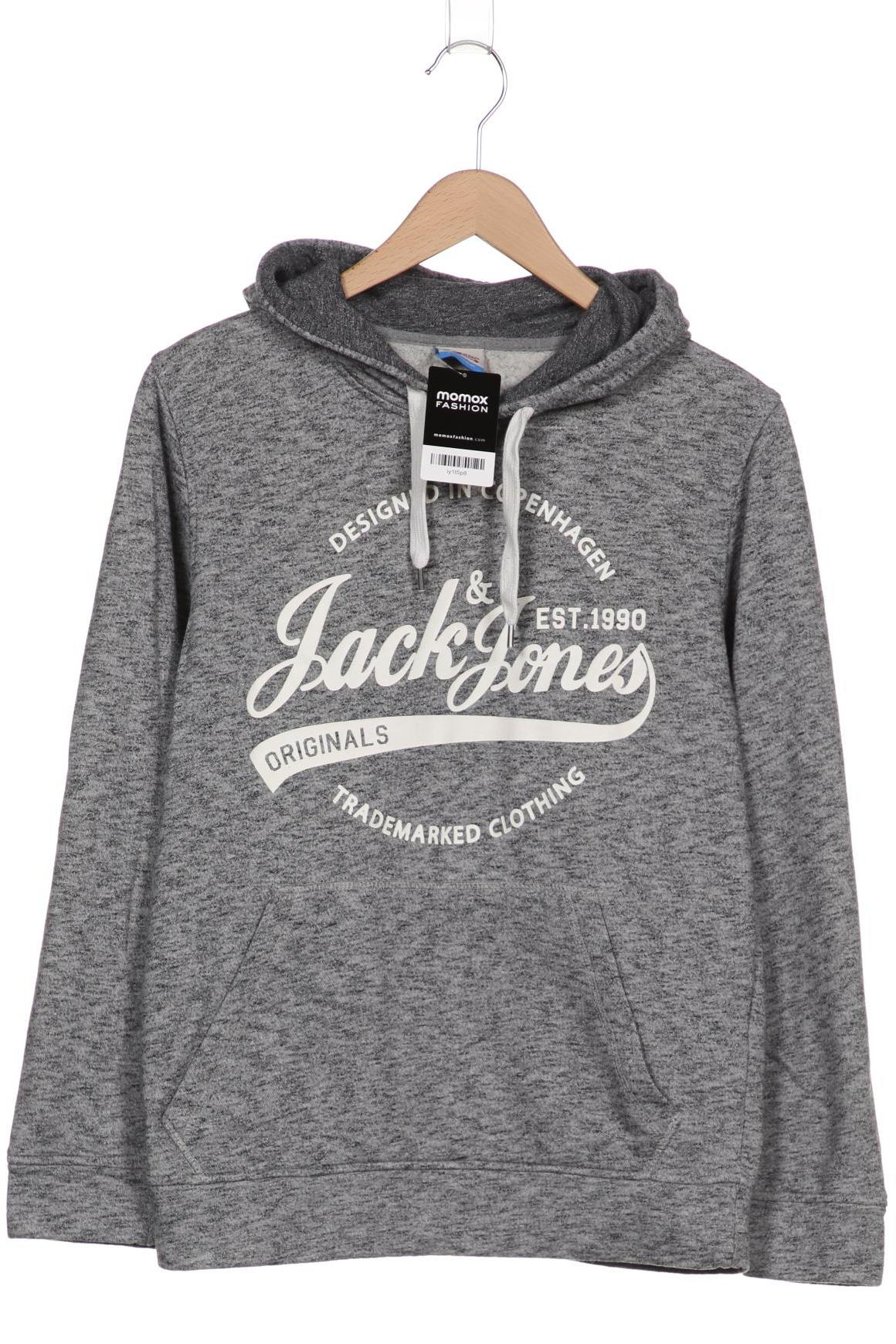 

Jack & Jones Herren Kapuzenpullover, grau