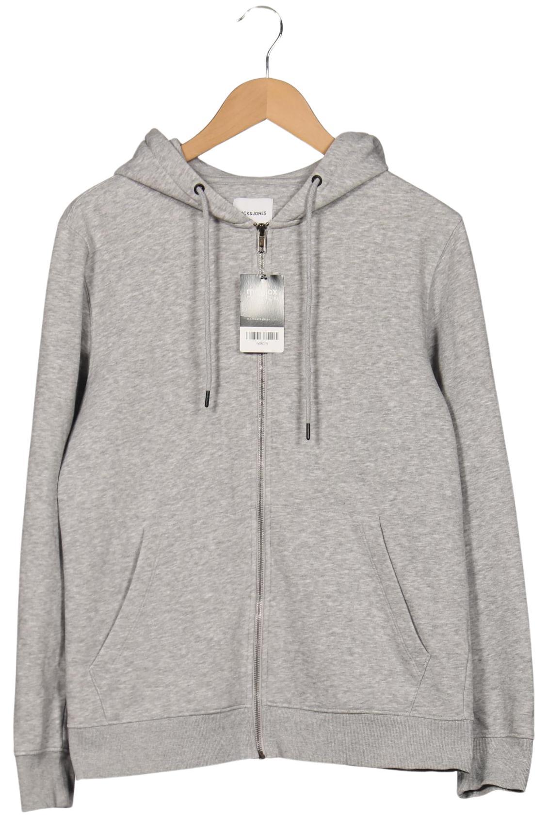 

Jack & Jones Herren Kapuzenpullover, grau, Gr. 48