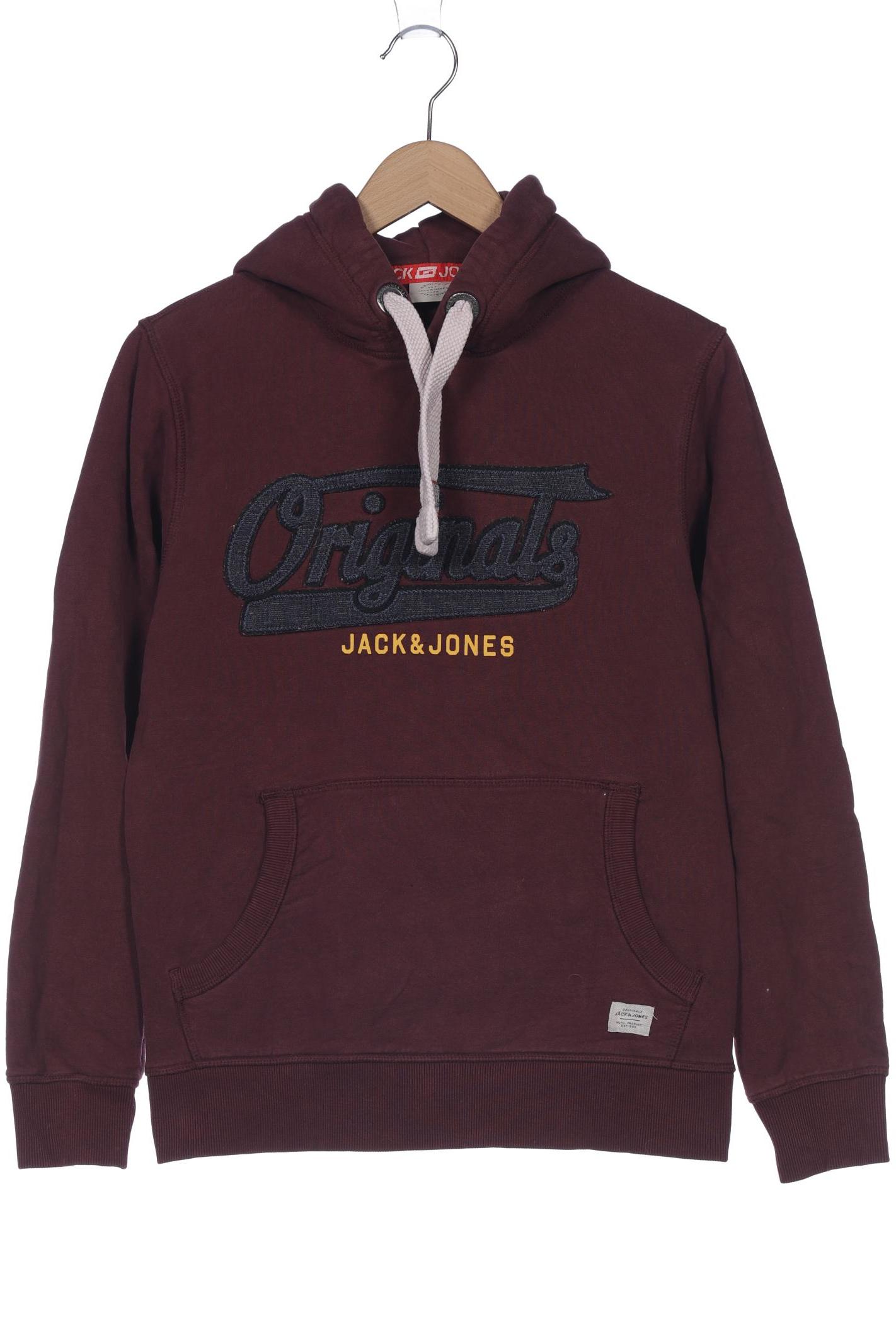 

JACK & JONES Herren Kapuzenpullover, bordeaux