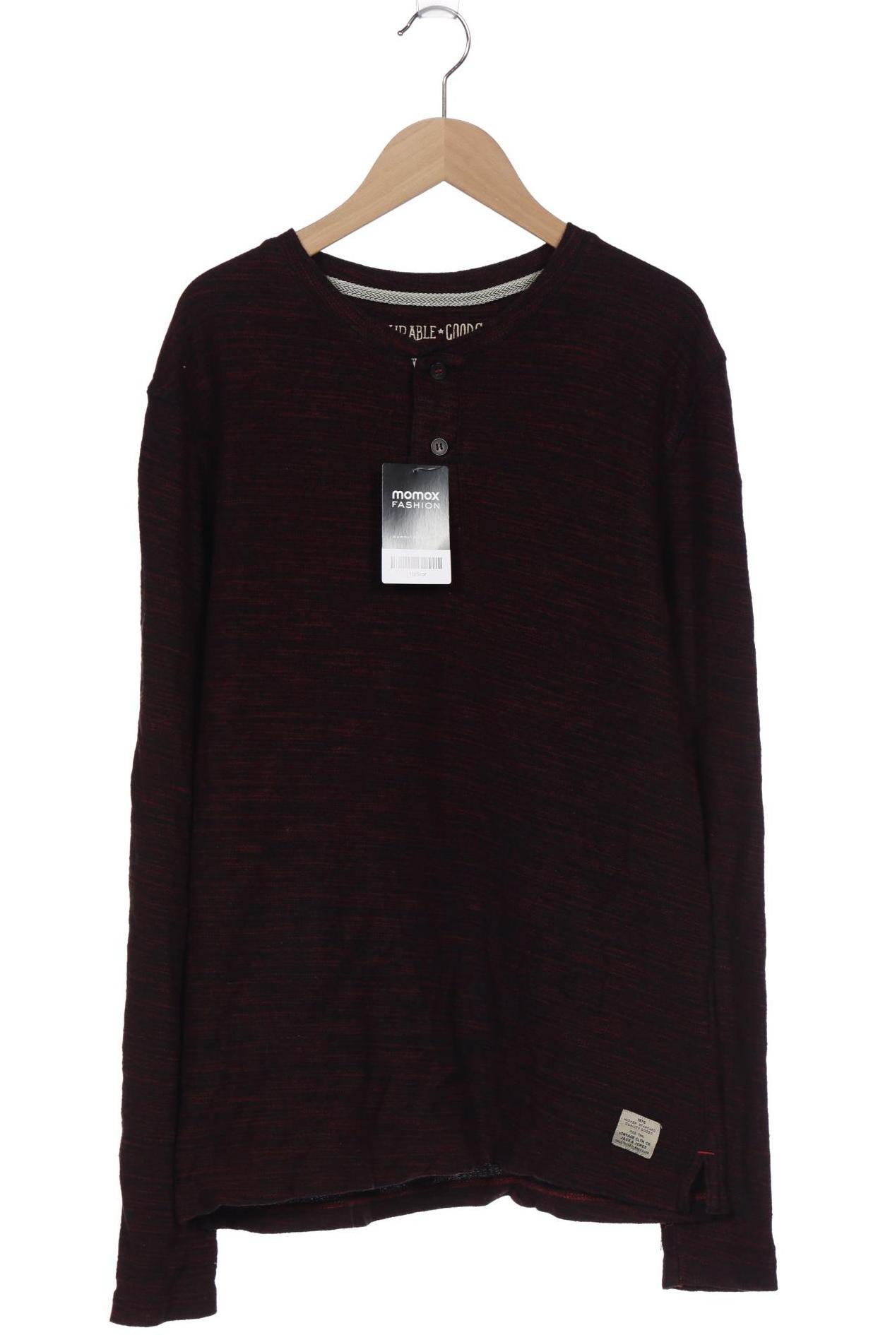 

JACK & JONES Herren Pullover, bordeaux