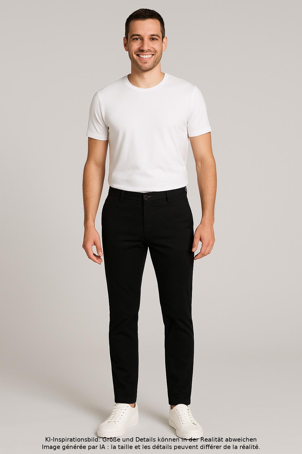 Thumbnail - Jack &amp; Jones Herren Stoffhose, schwarz, Gr. 28