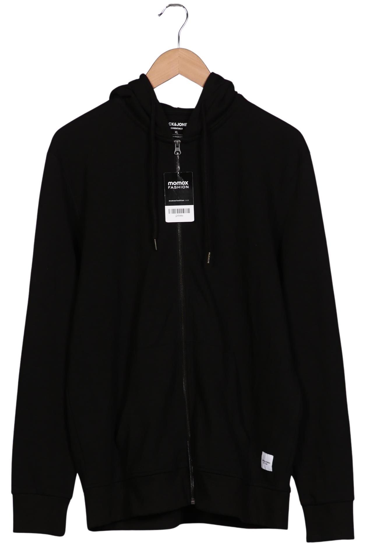 

Jack & Jones Herren Kapuzenpullover, schwarz, Gr. 54