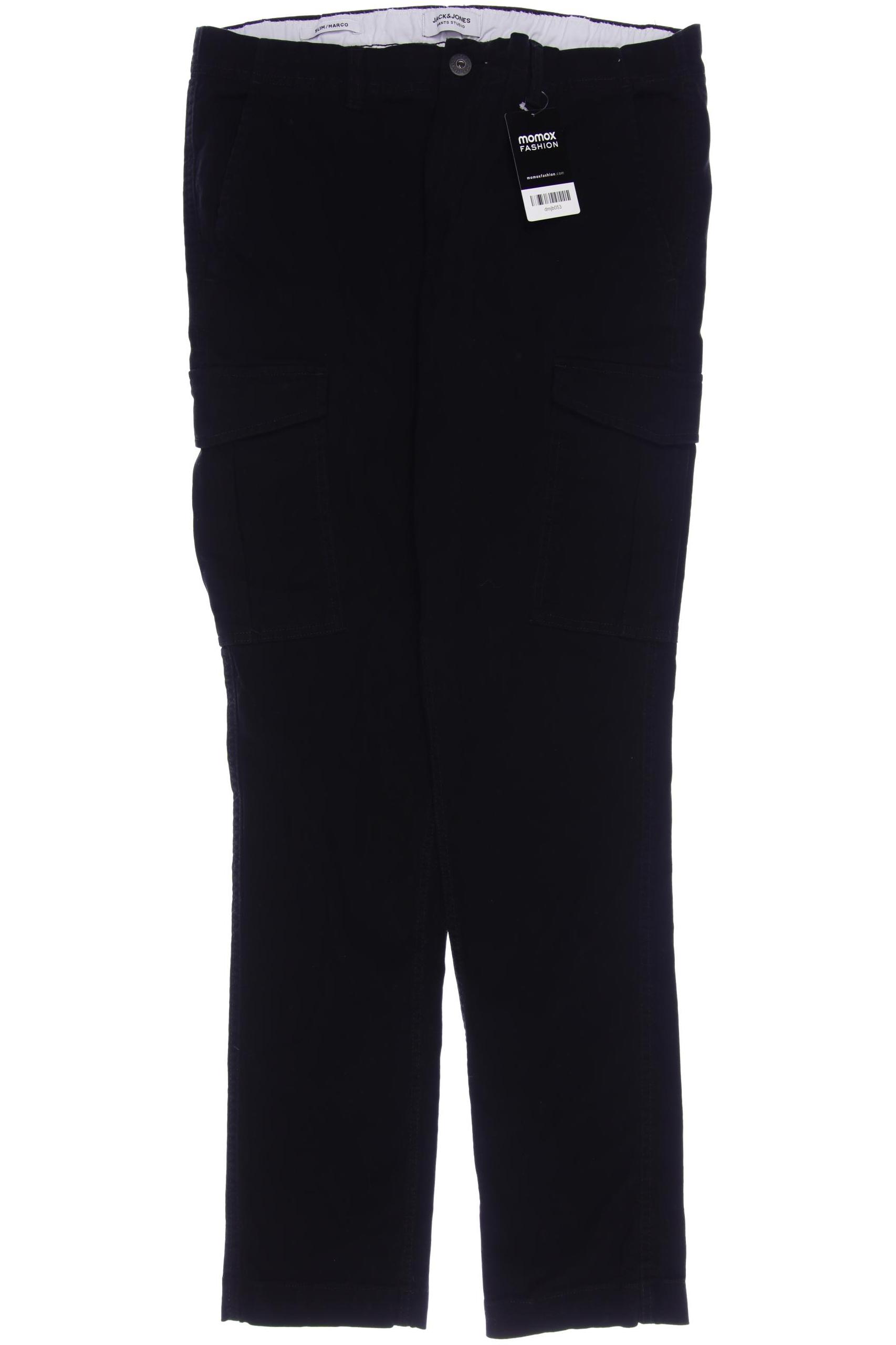 

Jack & Jones Herren Stoffhose, schwarz, Gr. 52