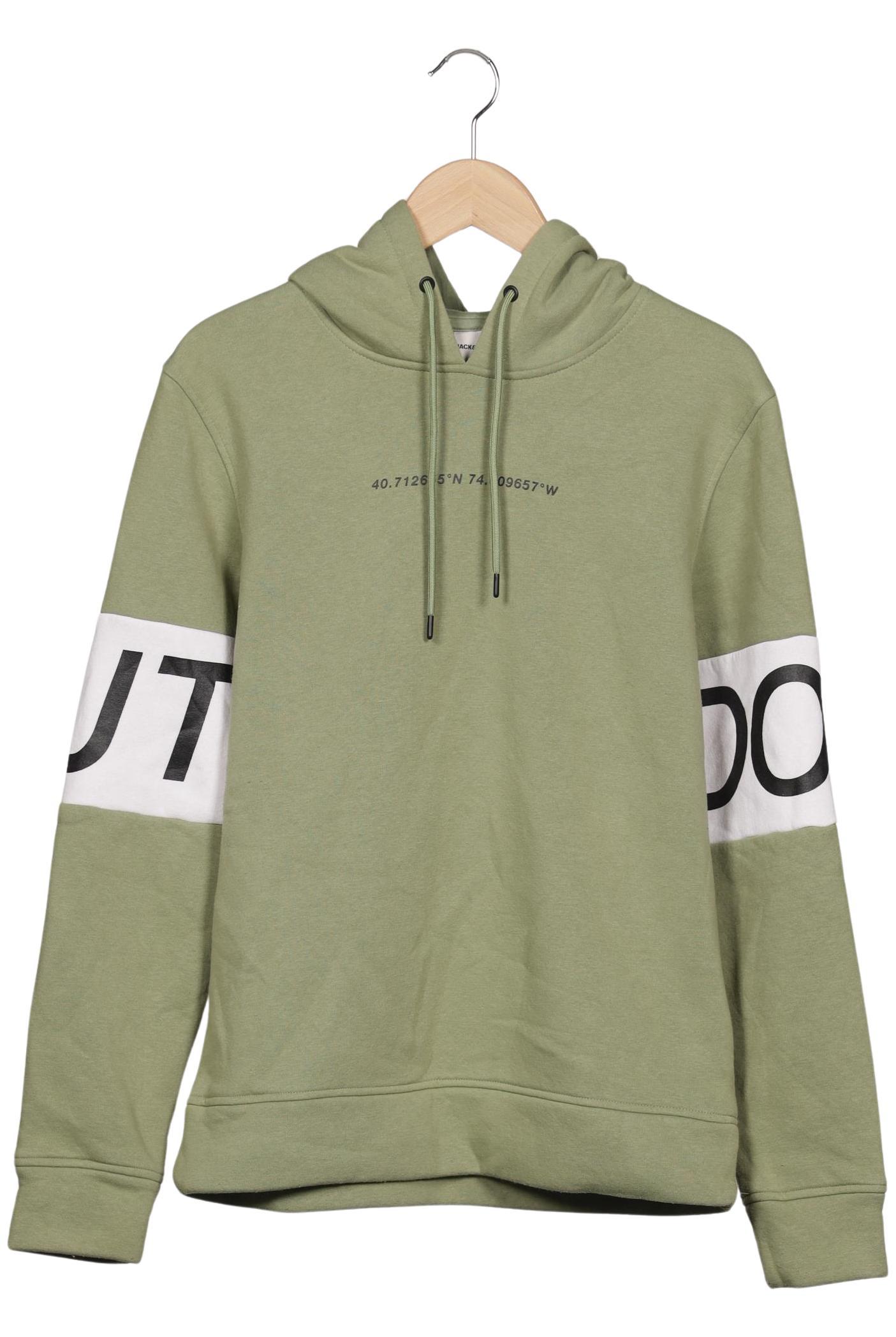 

Jack & Jones Herren Kapuzenpullover, grün, Gr. 46