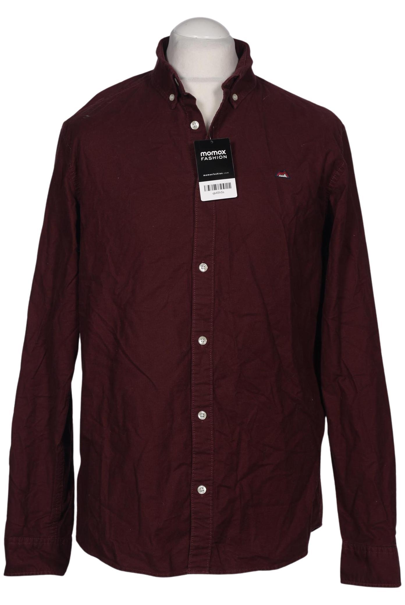 

Jack & Jones Herren Hemd, bordeaux, Gr. 52