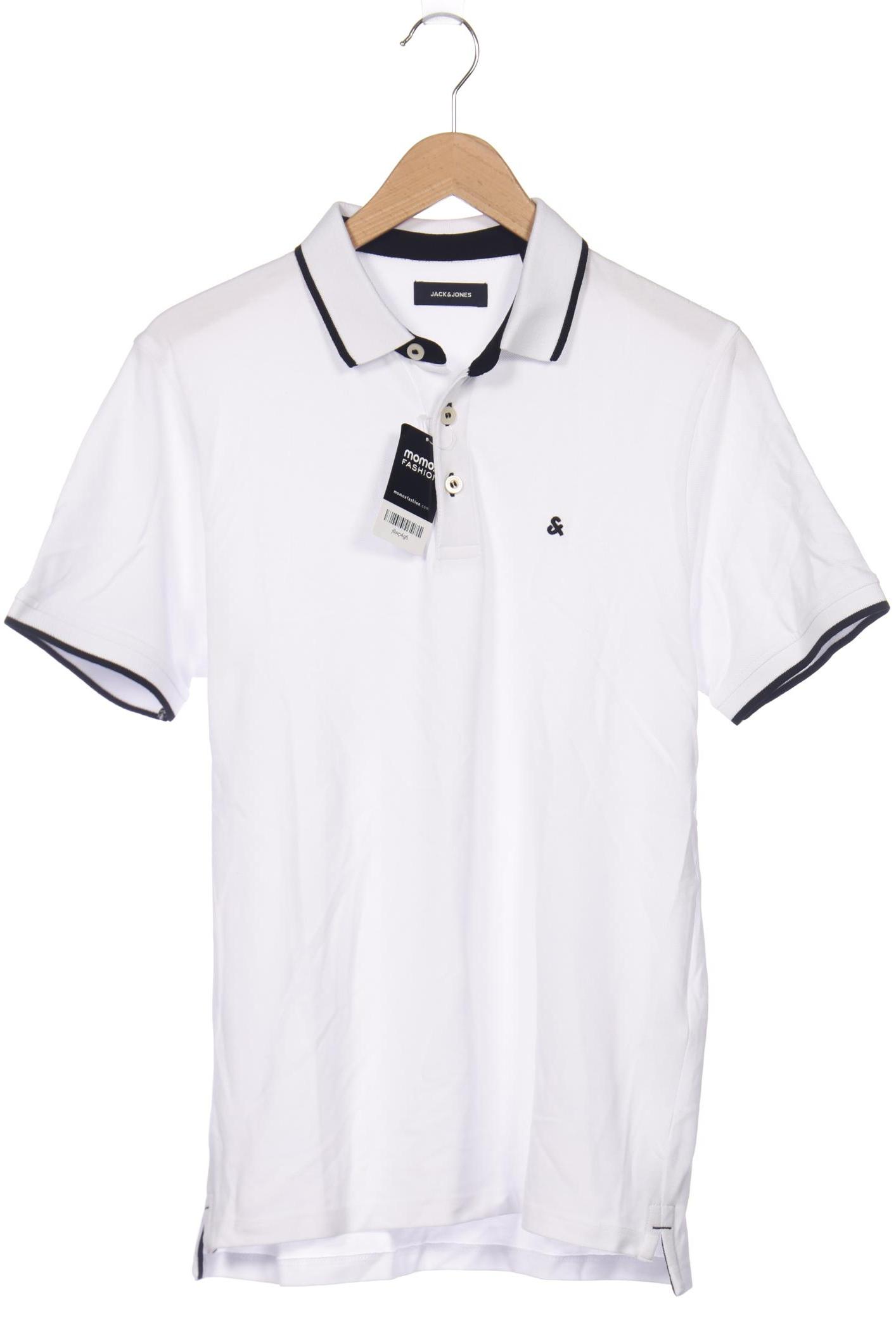 

JACK & JONES Herren Poloshirt, weiß