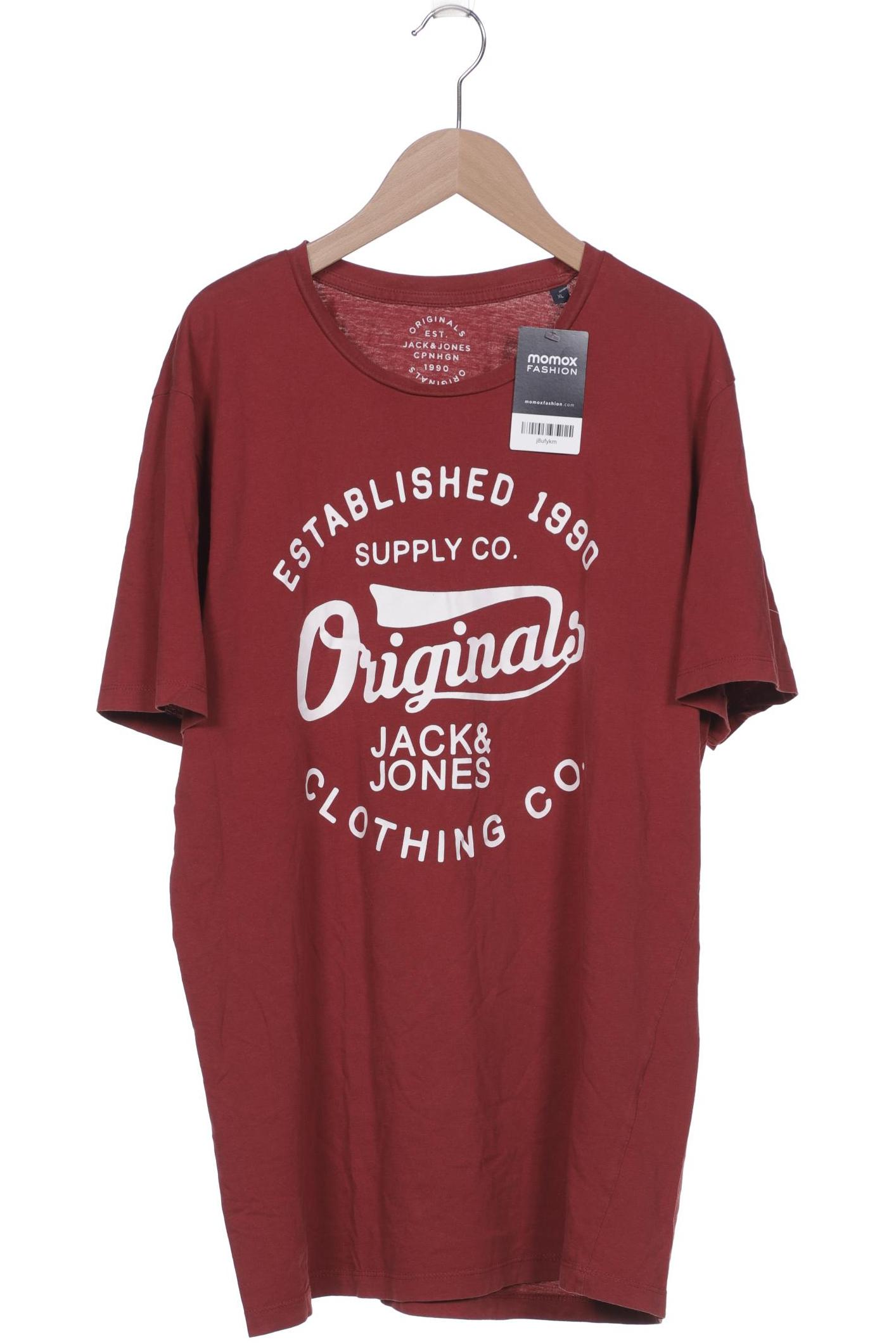 

JACK & JONES Herren T-Shirt, bordeaux
