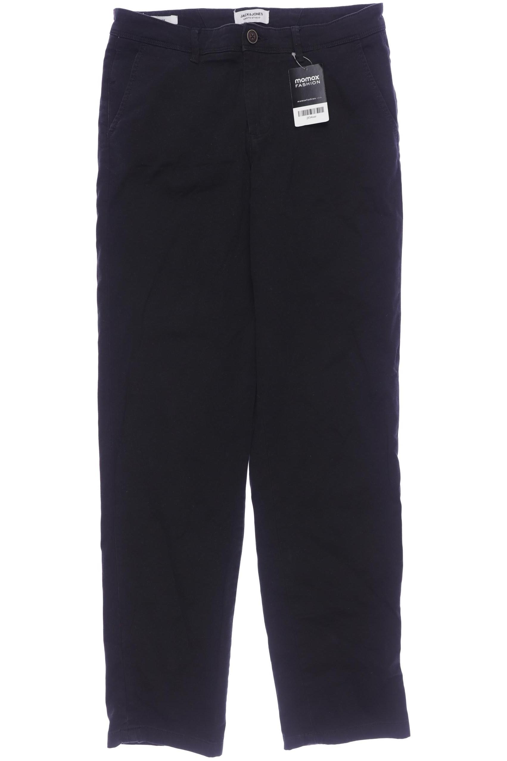 

Jack & Jones Herren Stoffhose, schwarz, Gr. 30