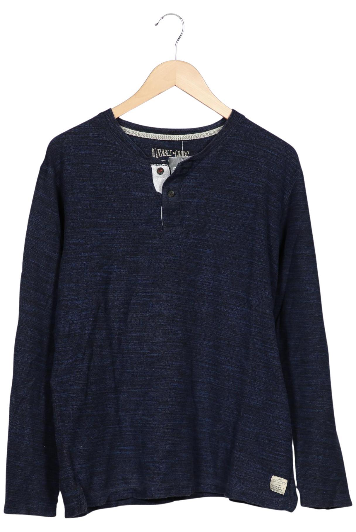 

Jack & Jones Herren Langarmshirt, marineblau, Gr. 54