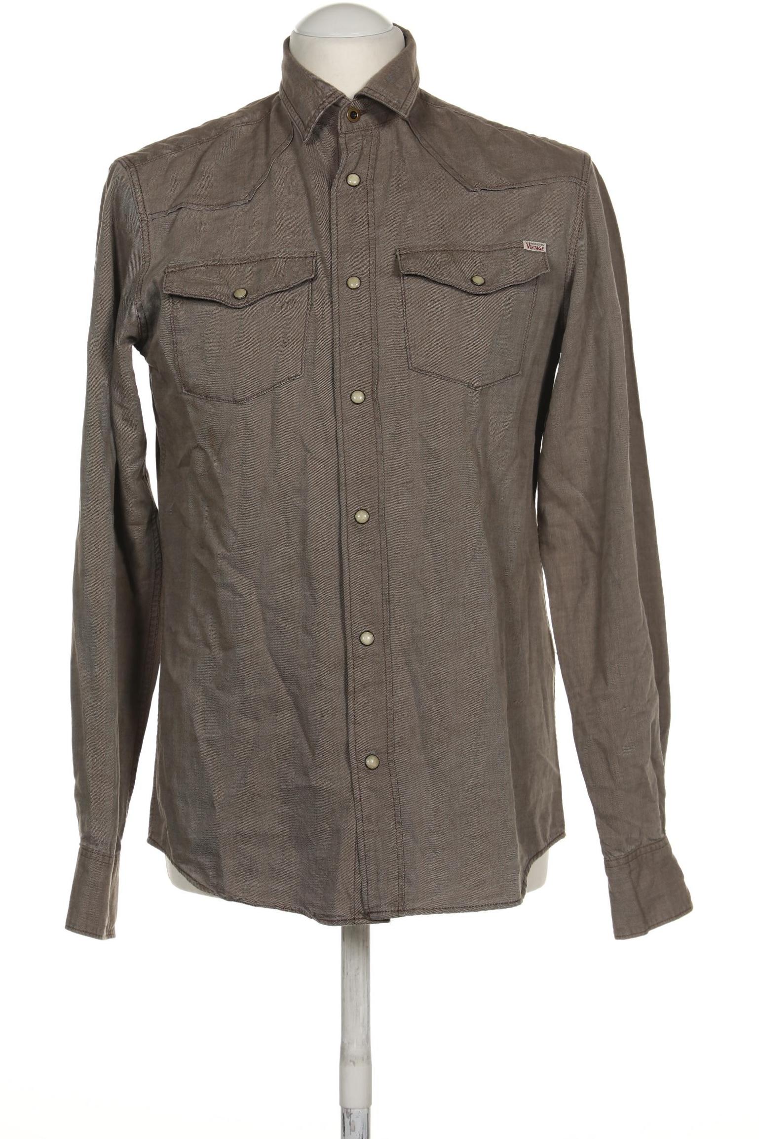 

Jack & Jones Herren Hemd, braun, Gr. 46