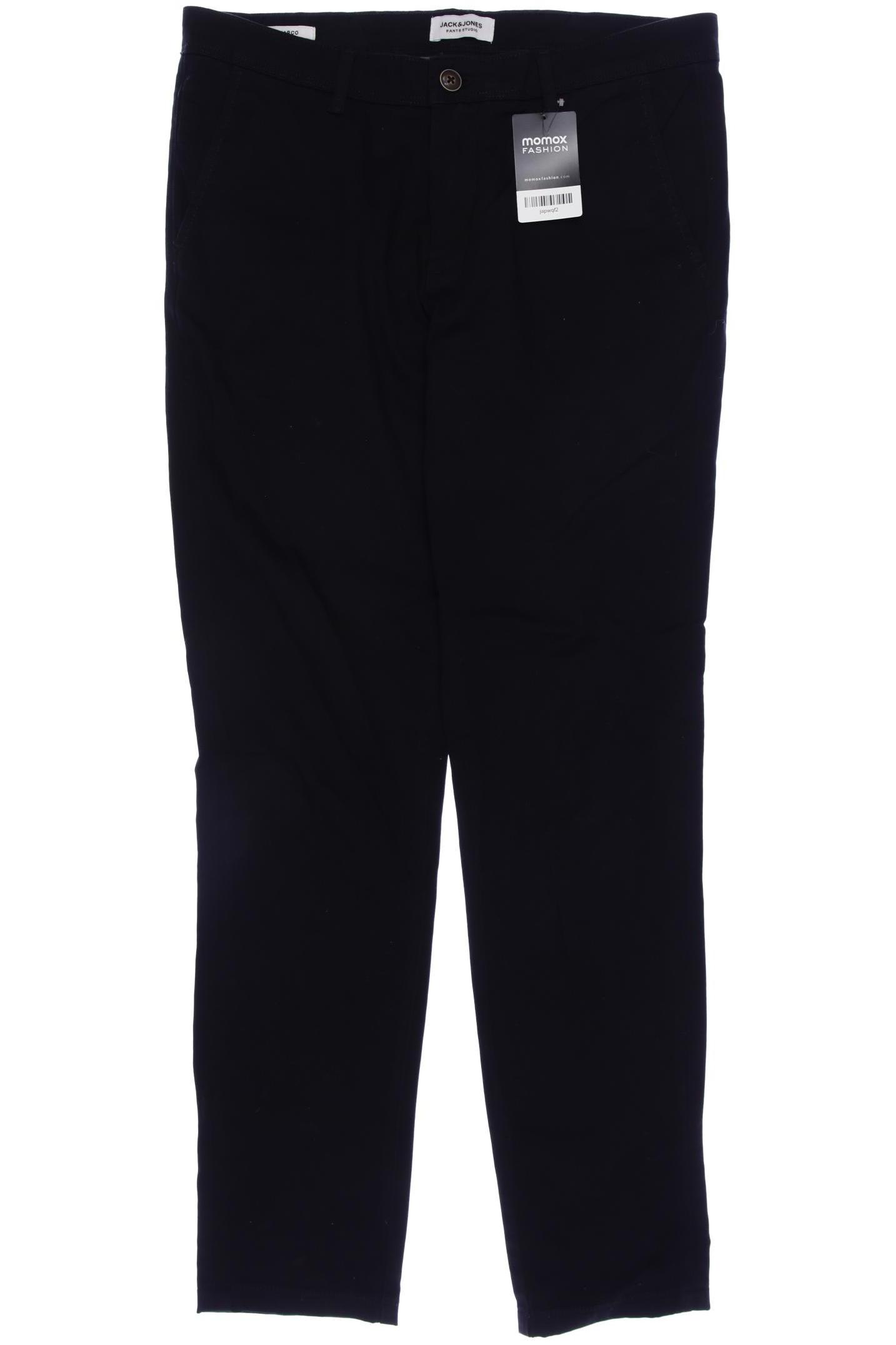 

Jack & Jones Herren Stoffhose, schwarz, Gr. 33