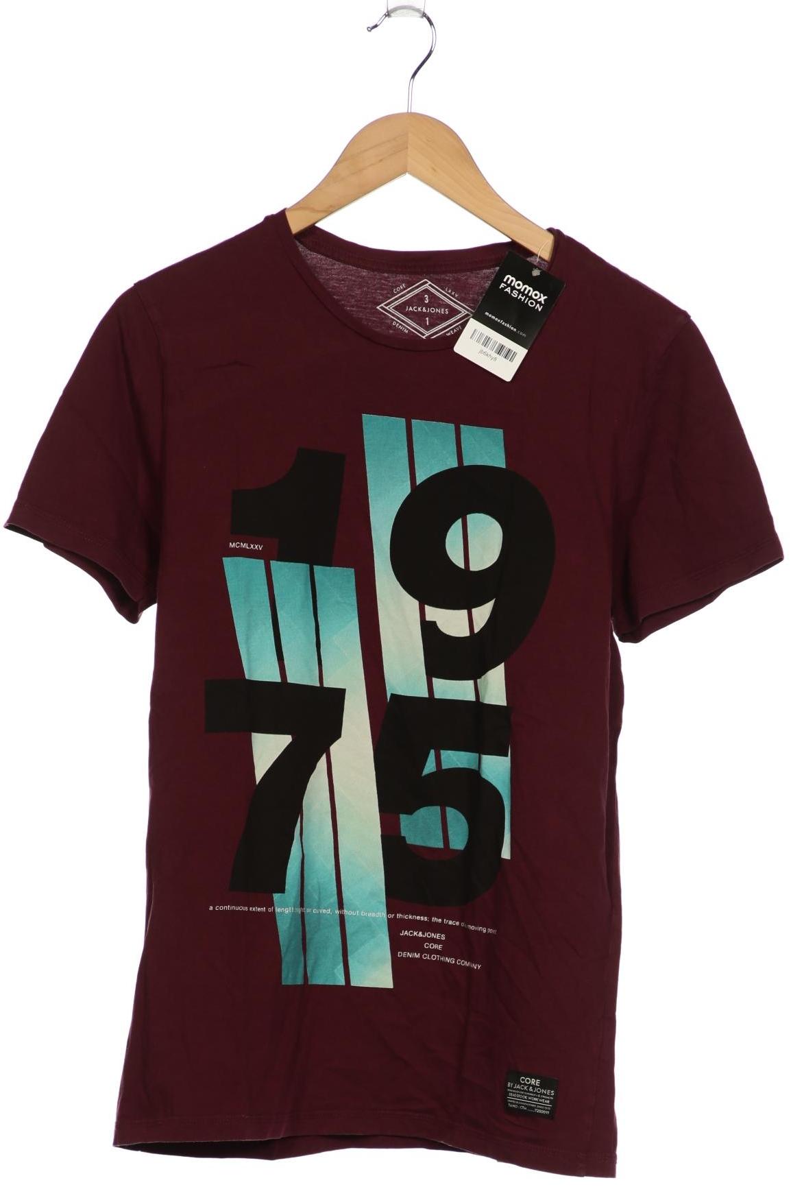

Jack & Jones Herren T-Shirt, bordeaux, Gr. 52