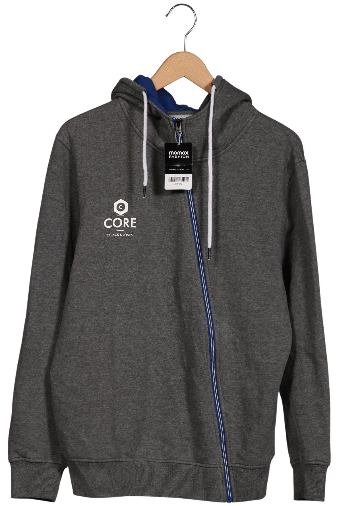 

Jack & Jones Herren Kapuzenpullover, grau, Gr. 52