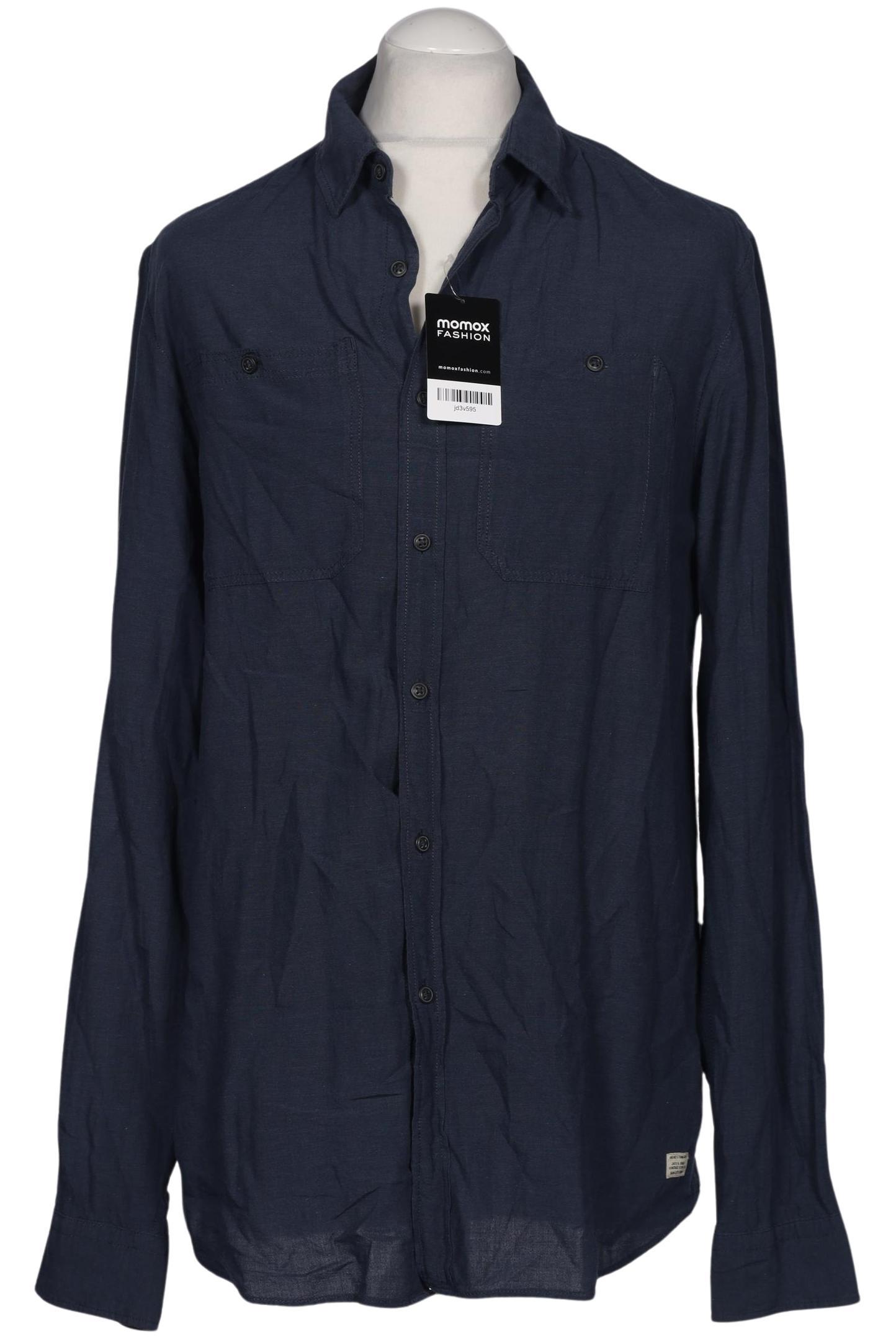 

Jack & Jones Herren Hemd, marineblau, Gr. 54
