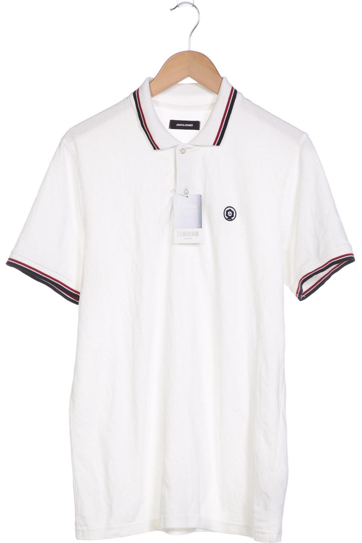 

Jack & Jones Herren Poloshirt, weiß
