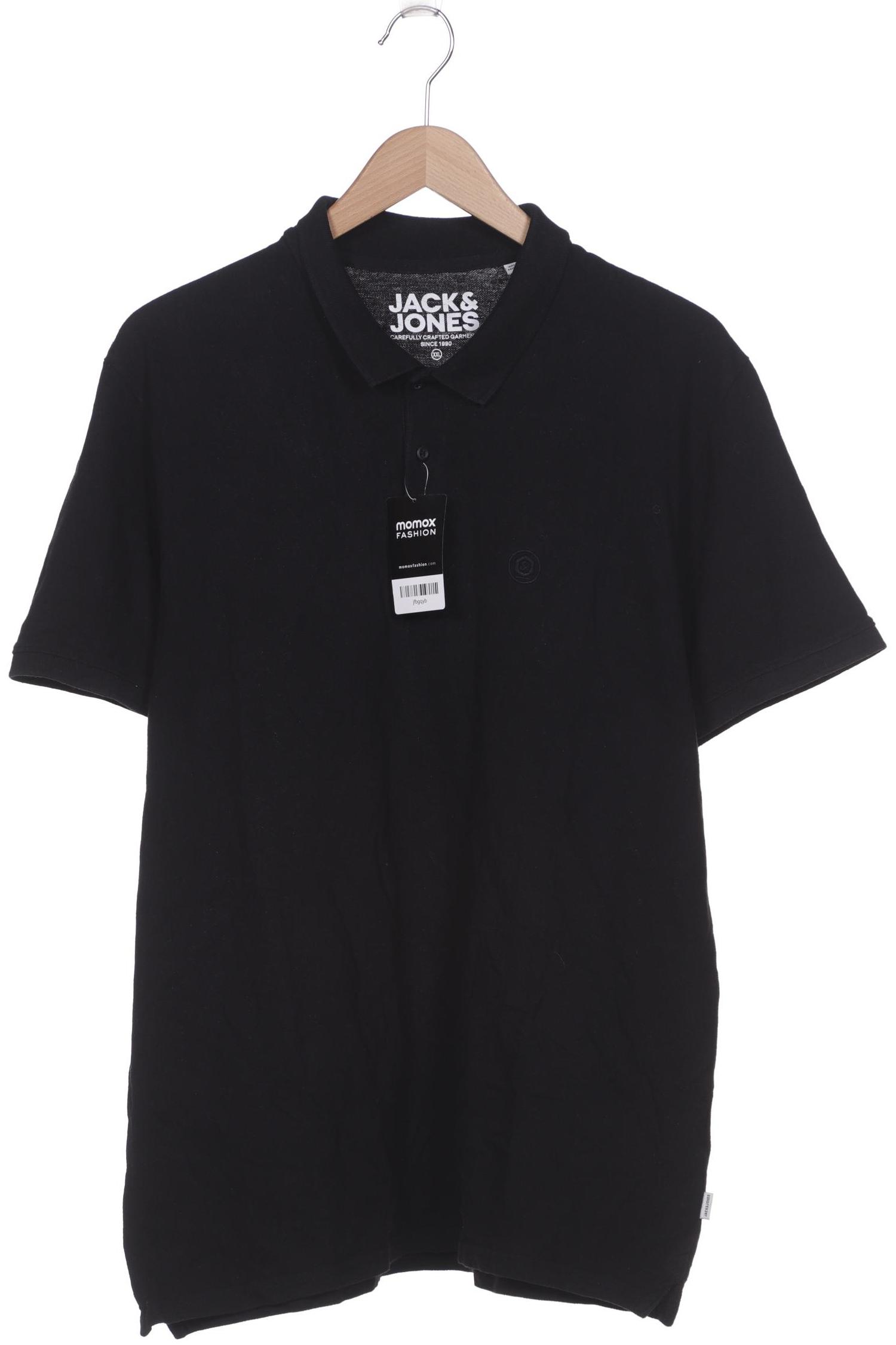 

Jack & Jones Herren Poloshirt, schwarz