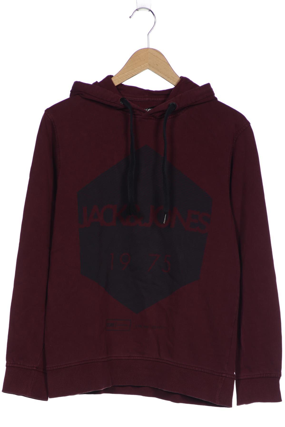 

JACK & JONES Herren Kapuzenpullover, bordeaux