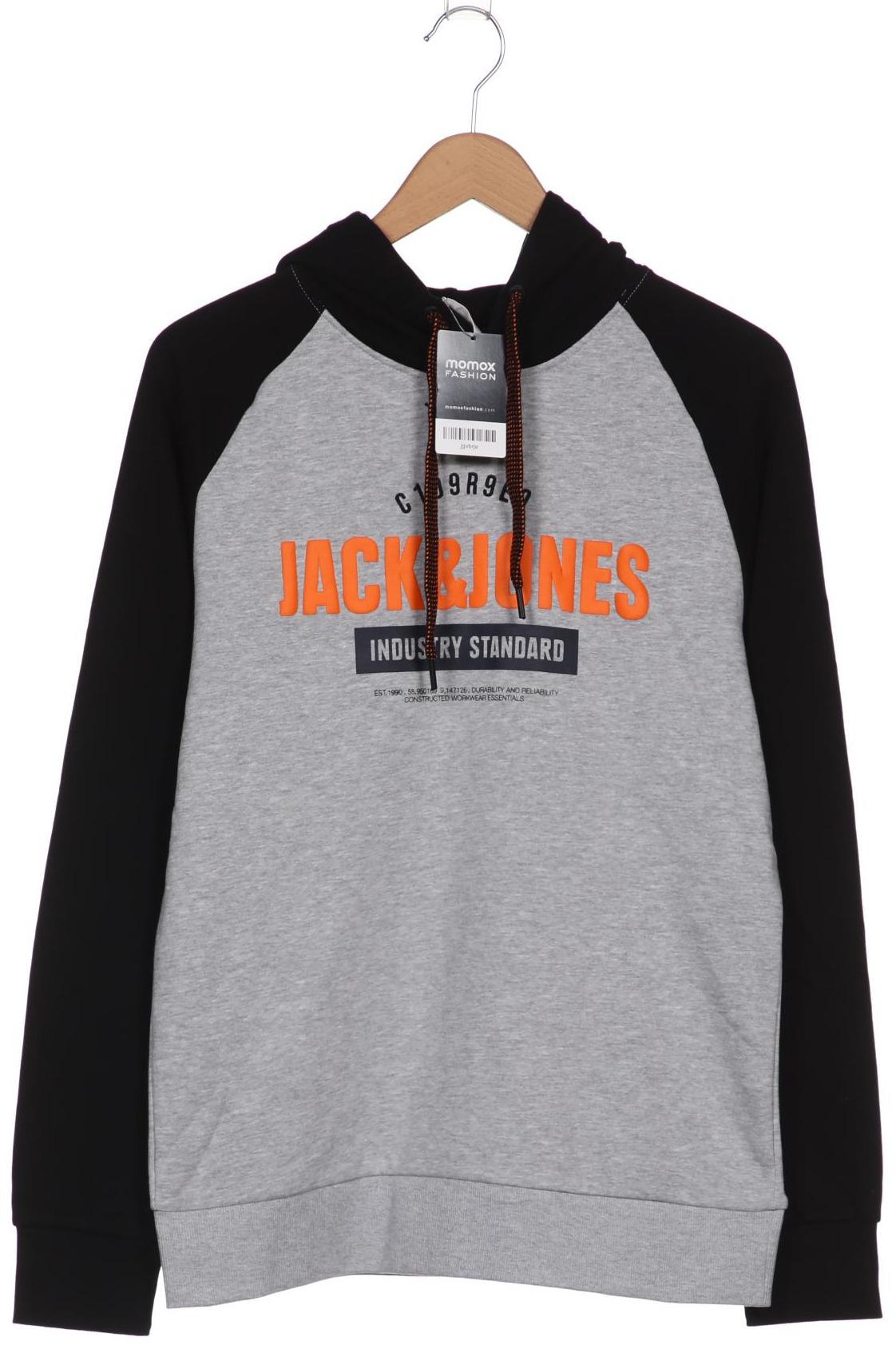 

JACK & JONES Herren Kapuzenpullover, grau