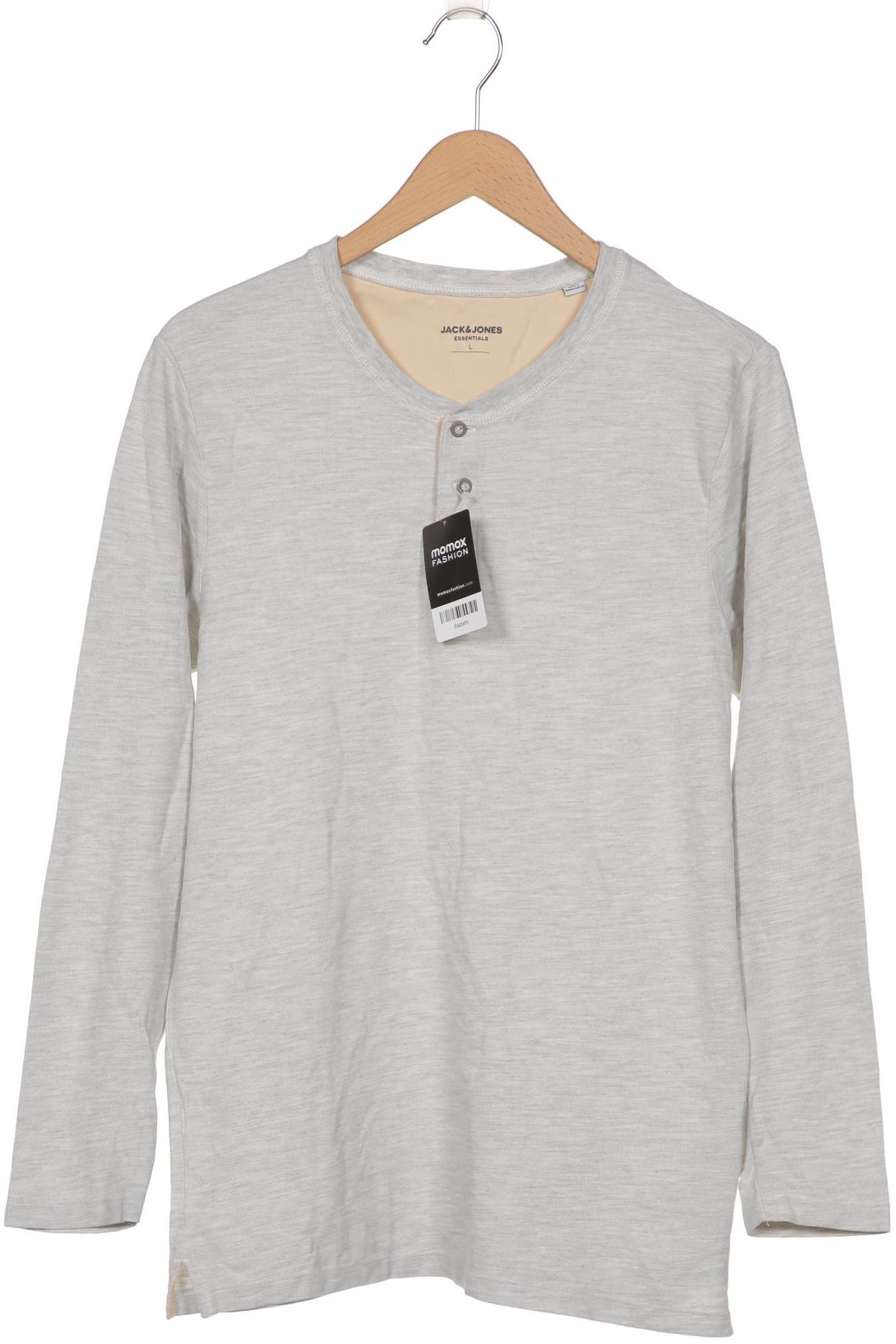 

Jack & Jones Herren Langarmshirt, grau, Gr. 52